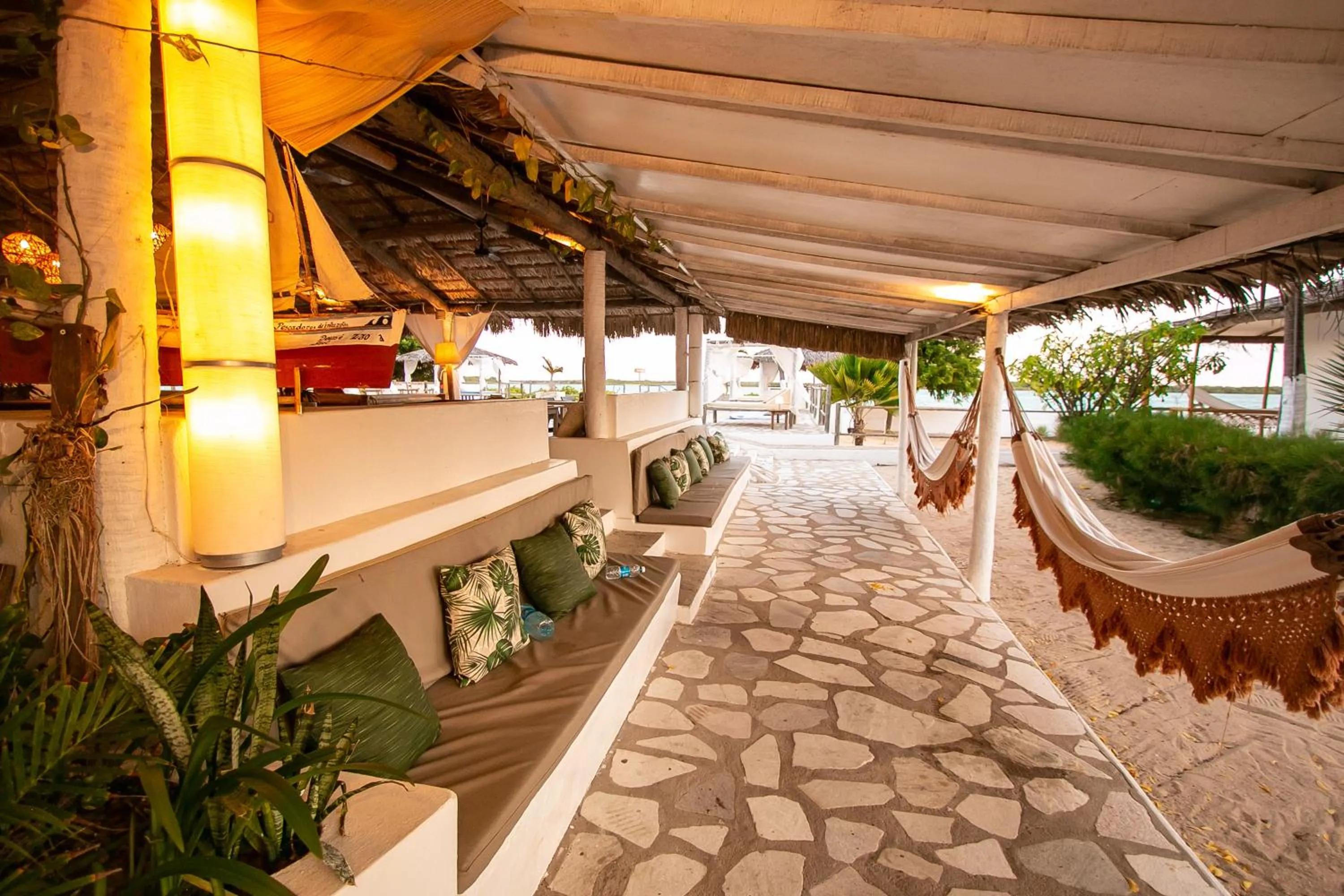 Seating area in Amagali Pousada