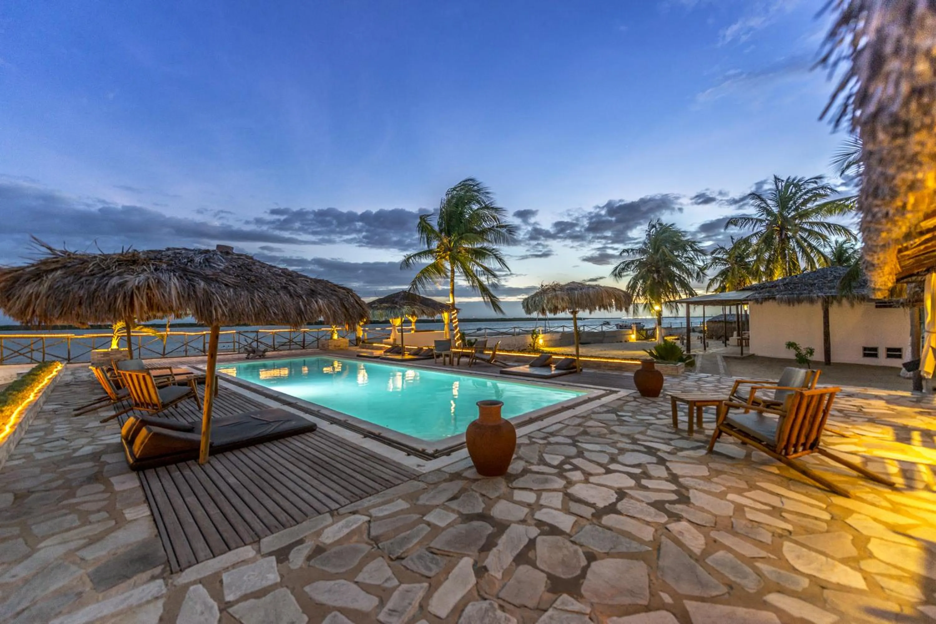 Swimming pool in Amagali Pousada