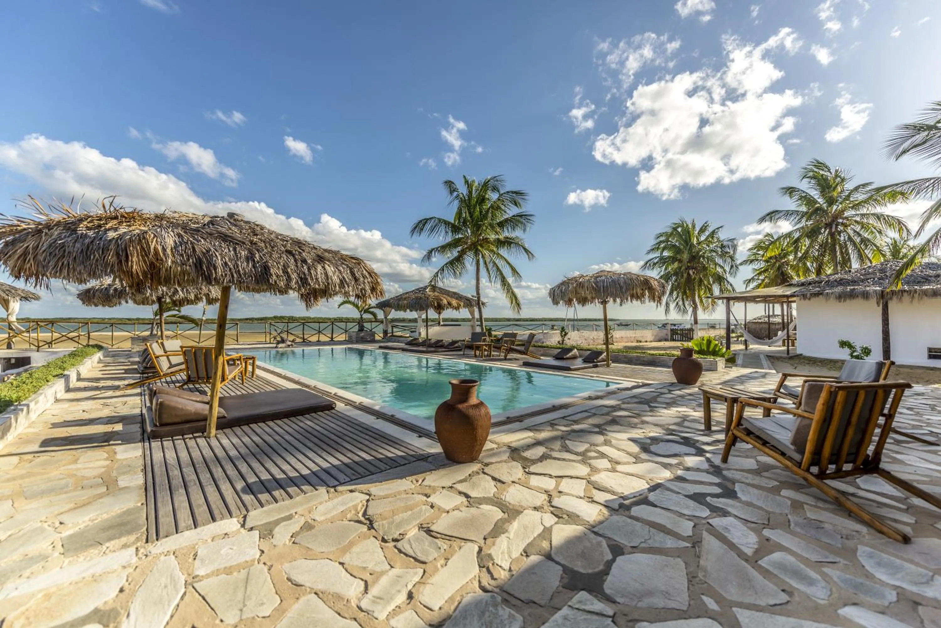 Pool view in Amagali Pousada