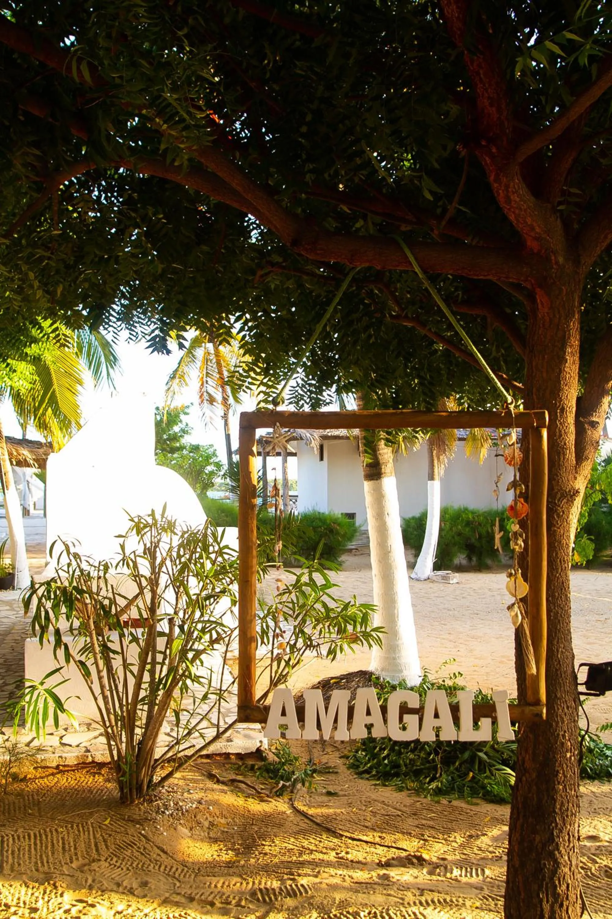 Seating area in Amagali Pousada