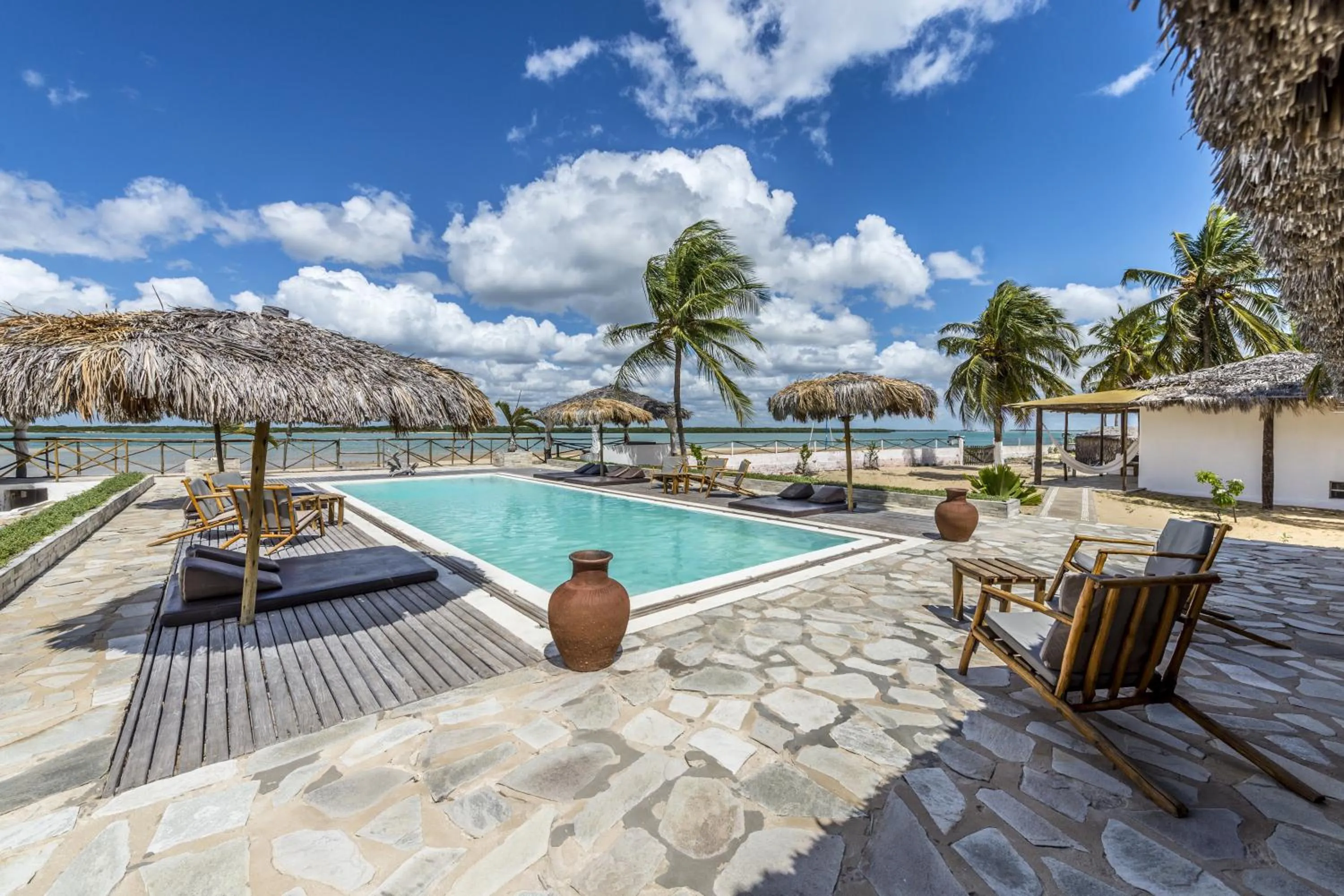 Pool view in Amagali Pousada