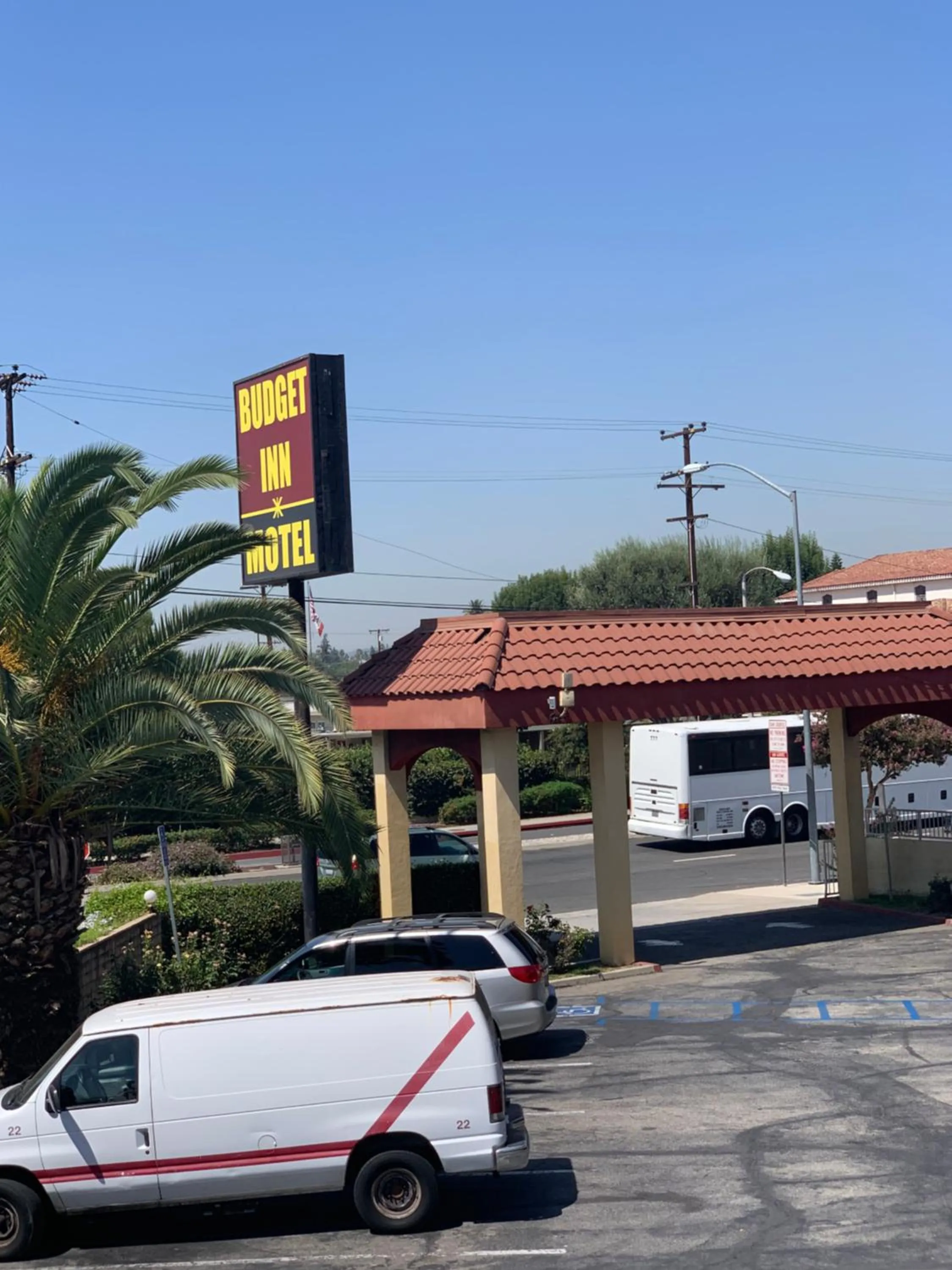 Property logo or sign in Budget Inn Motel