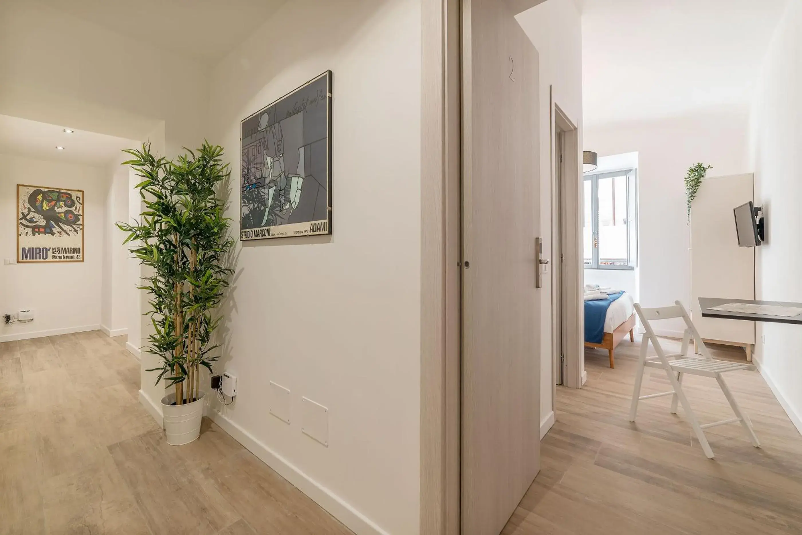 Bedroom in Roma Station House Bedroom in Roma Station House