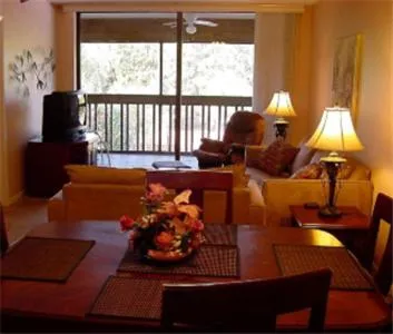 Living room in Charlotte Bay Resort