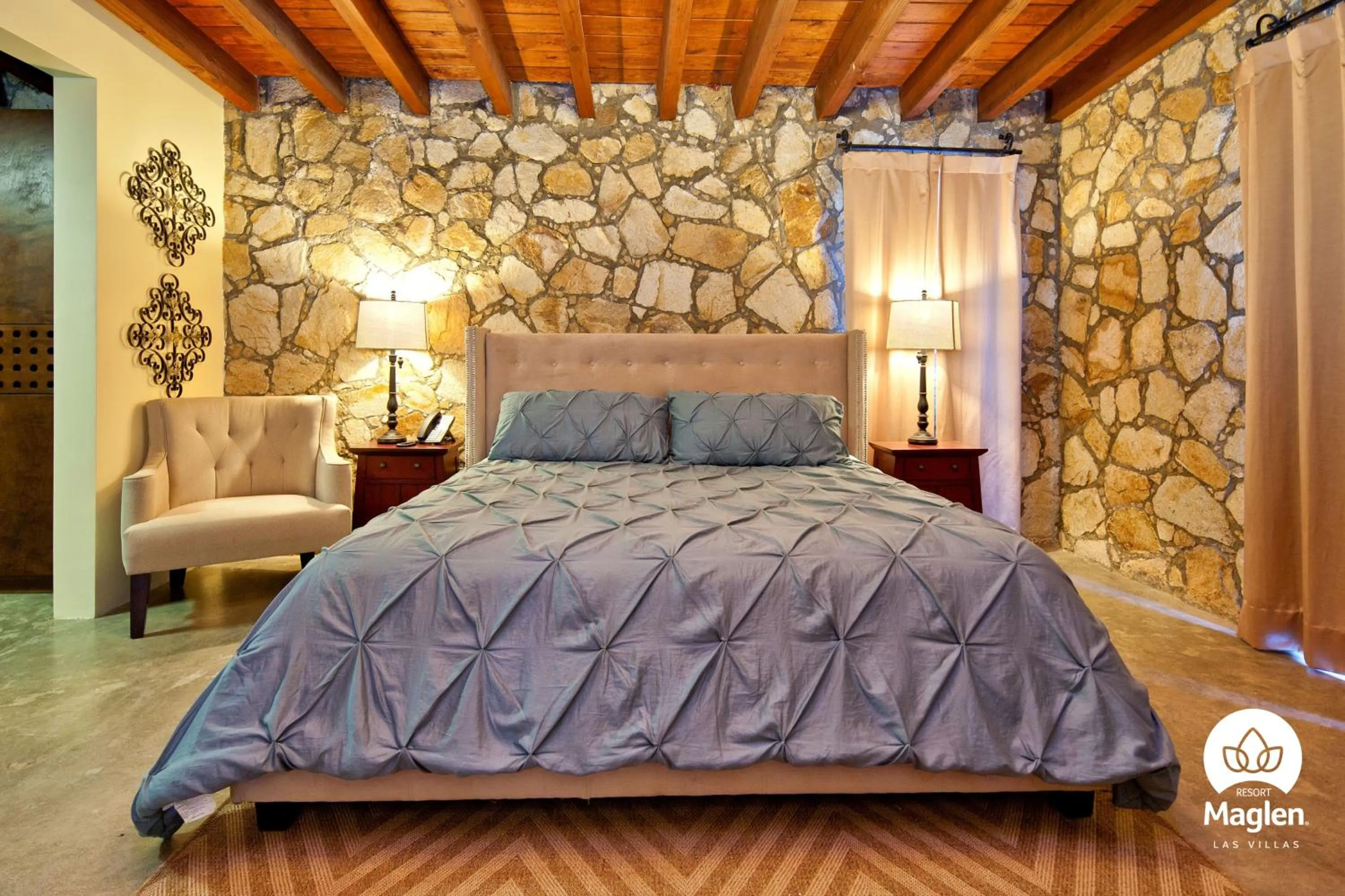 Bed in Maglen Resort