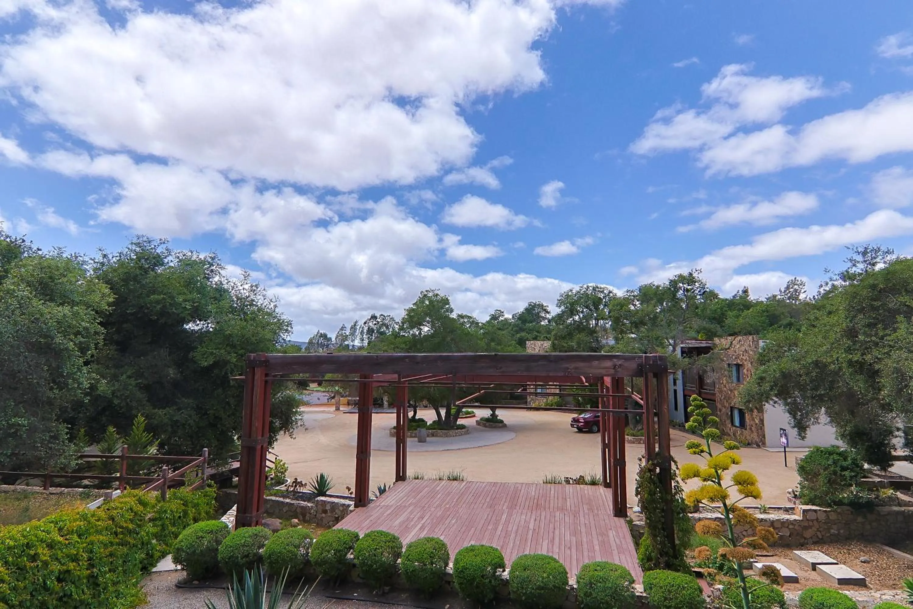 Garden view in Maglen Resort