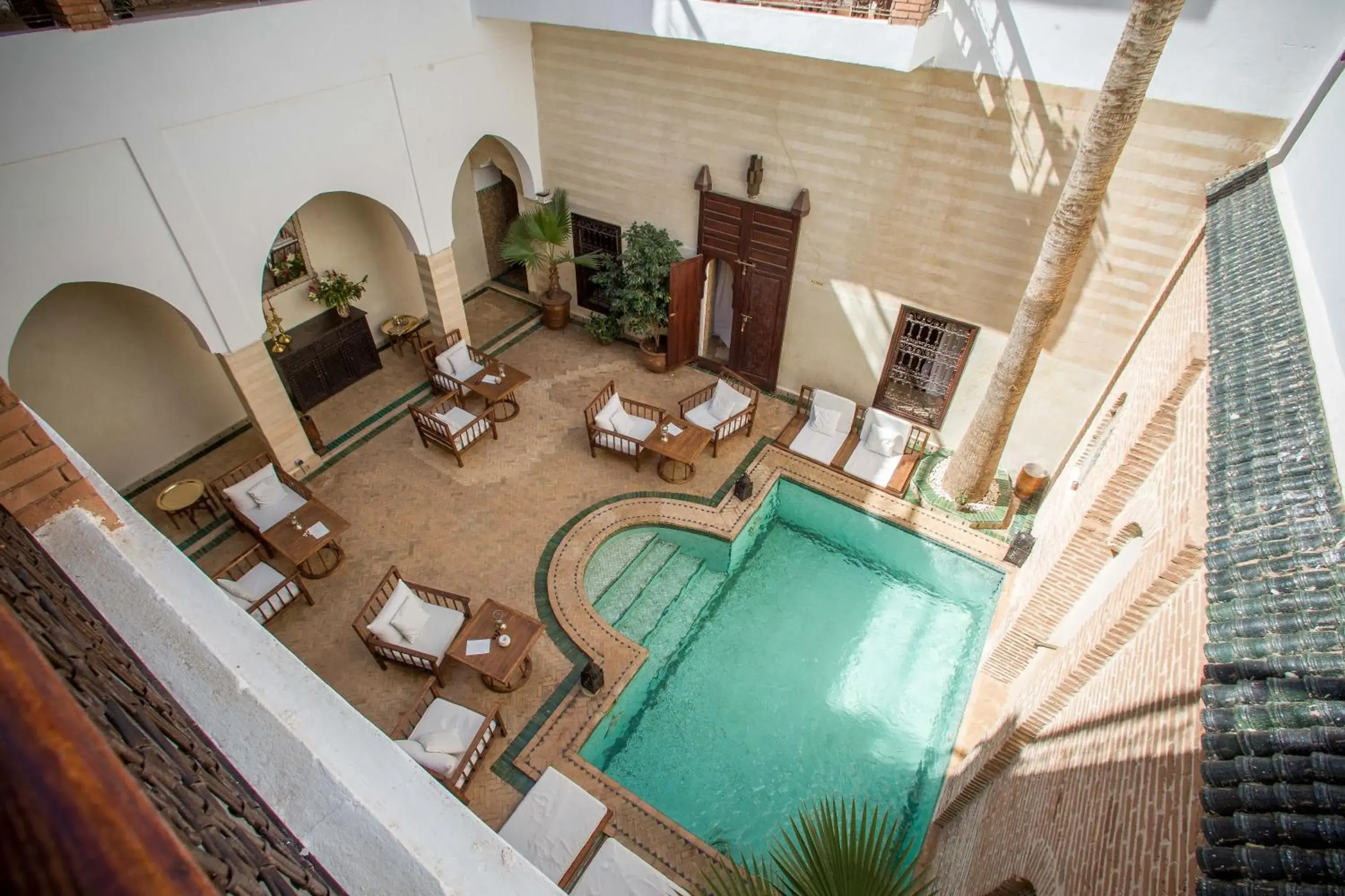 Floor plan, Pool View in Riad Amira