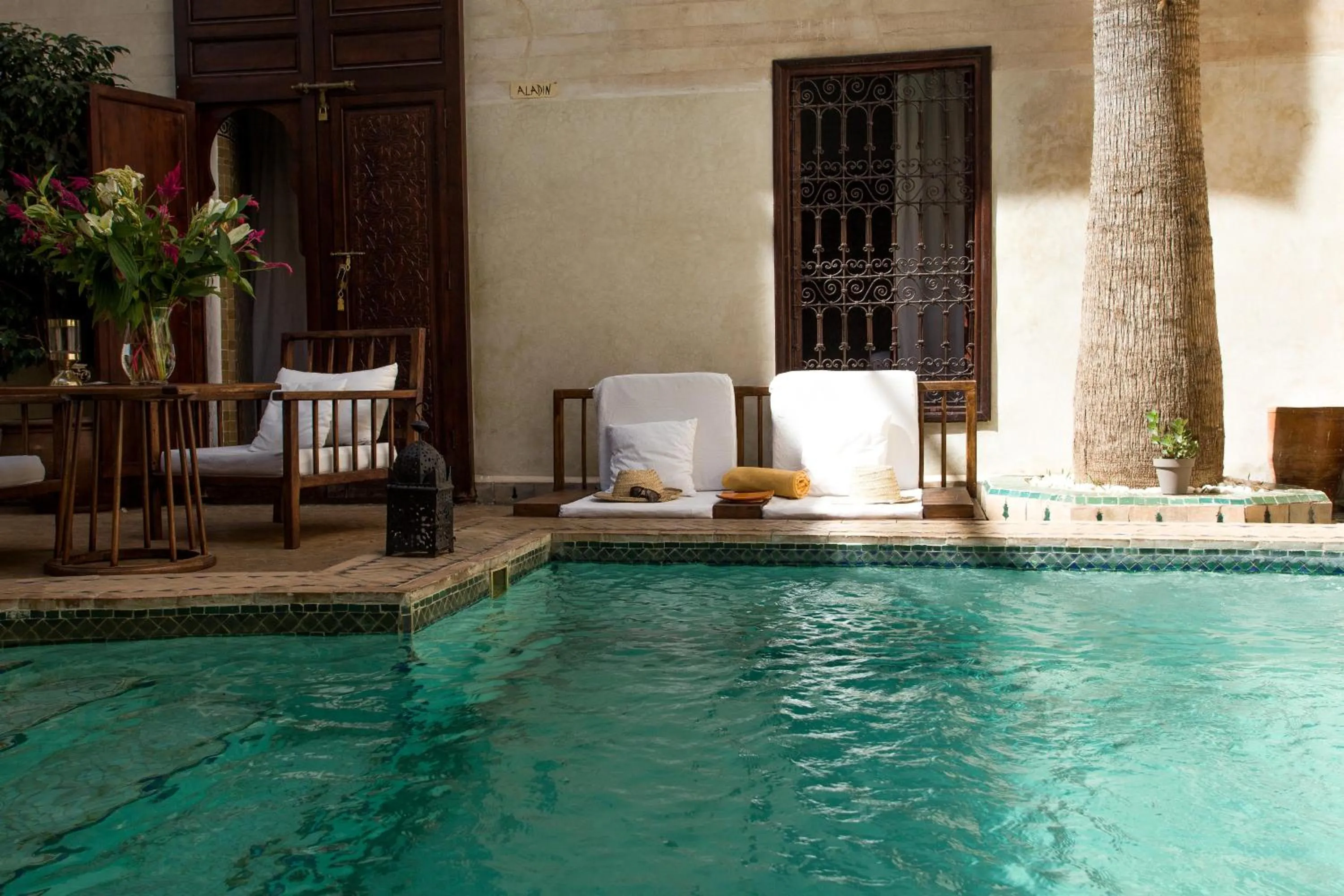 Swimming pool in Riad Amira