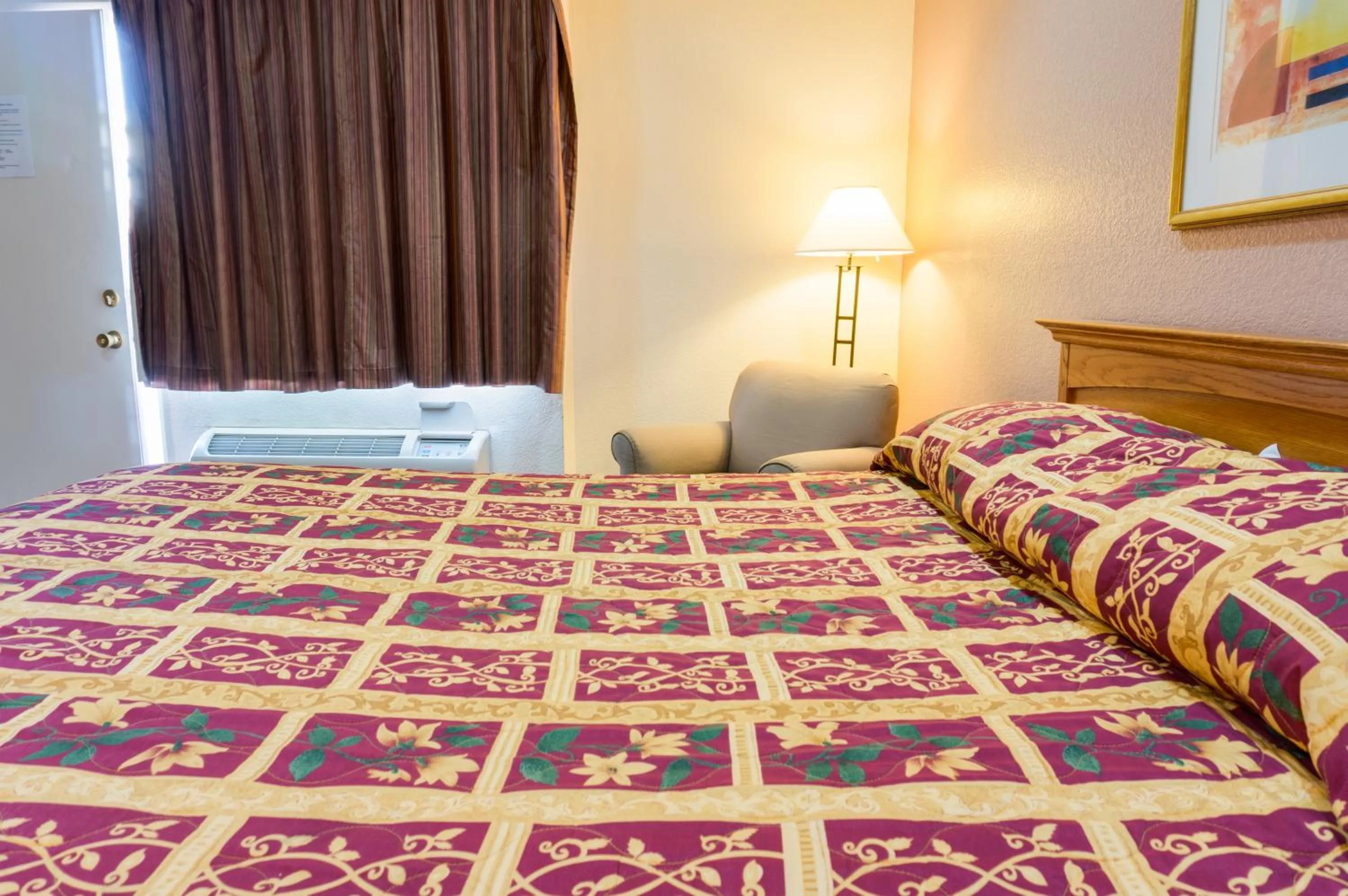 Bed in Mission Motel