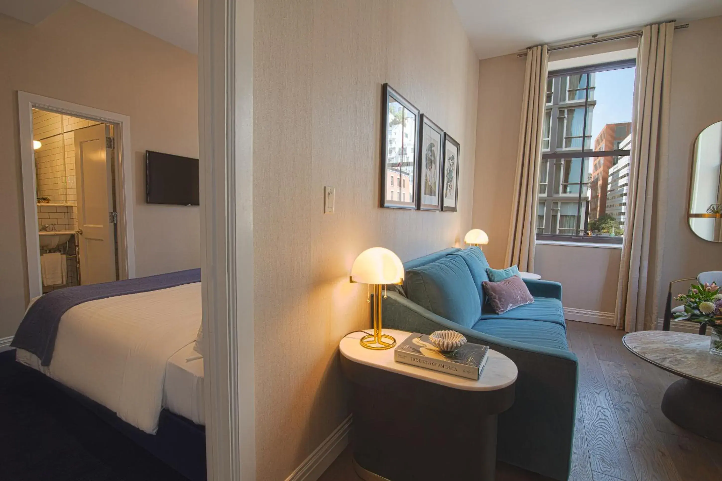 Bed in The Frederick Hotel Tribeca Bed in The Frederick Hotel Tribeca