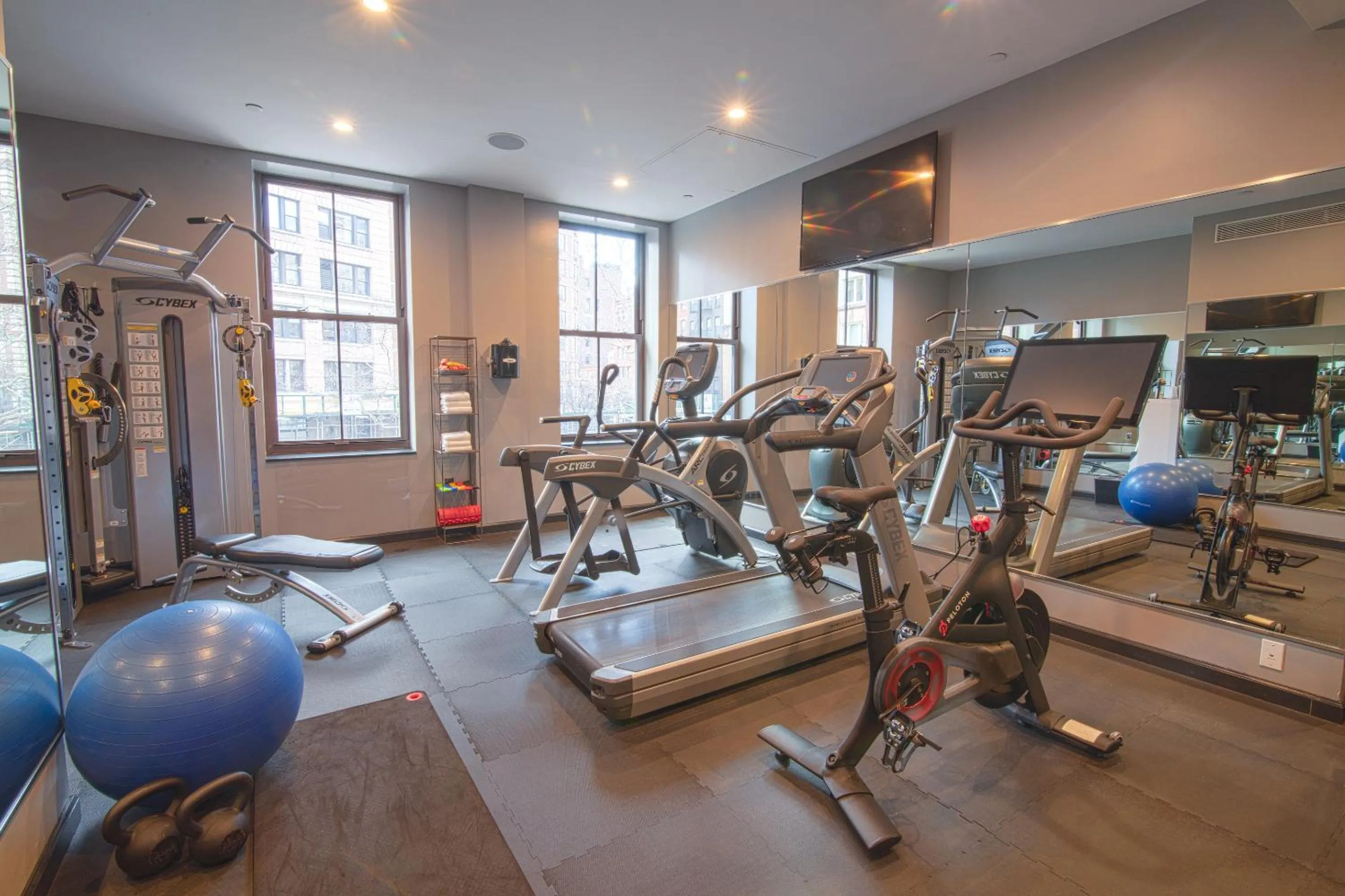 Fitness centre/facilities in The Frederick Hotel Tribeca
