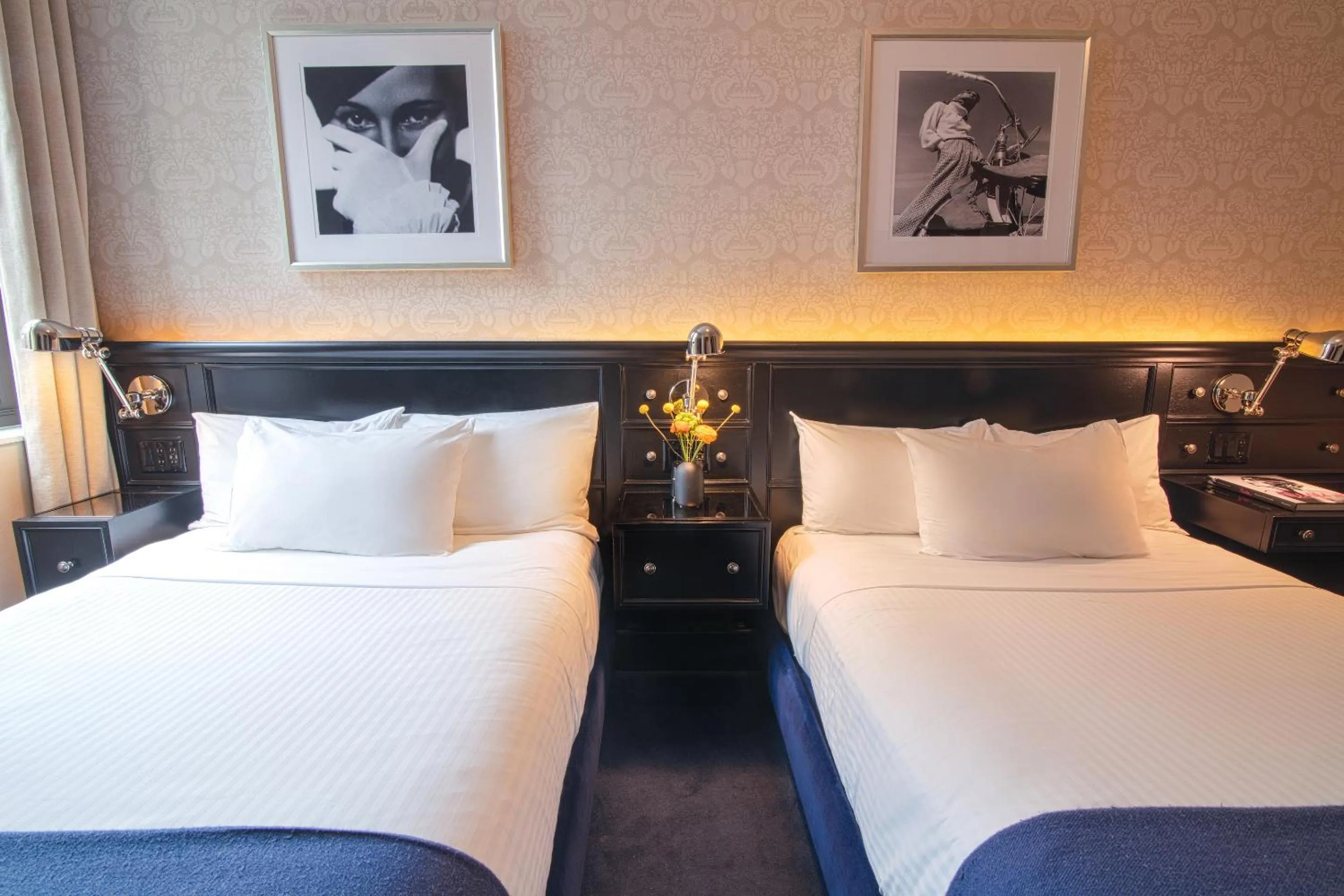 View (from property/room), Bed in The Frederick Hotel Tribeca