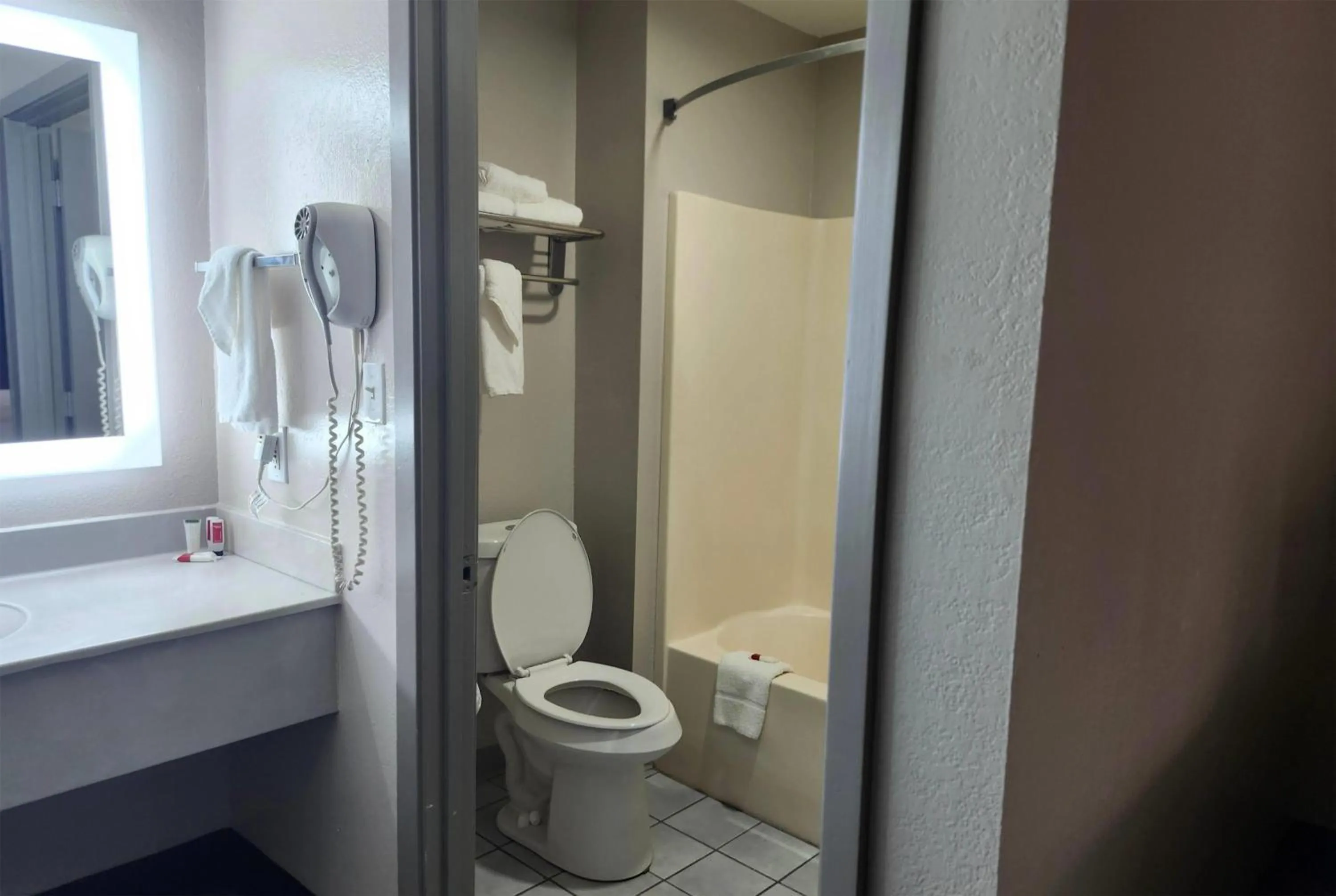 Bathroom in Days Inn by Wyndham Ocean Springs