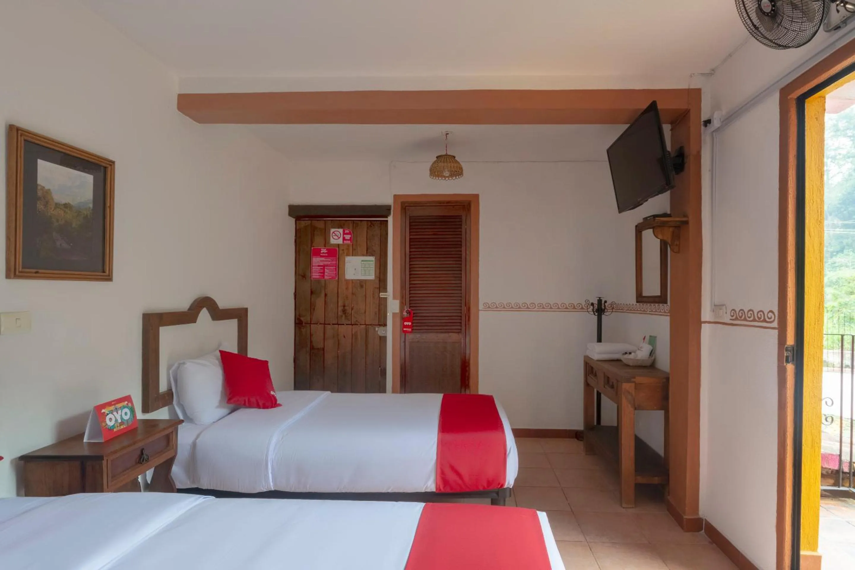 Bedroom, Bed in Hotel Coyopolan