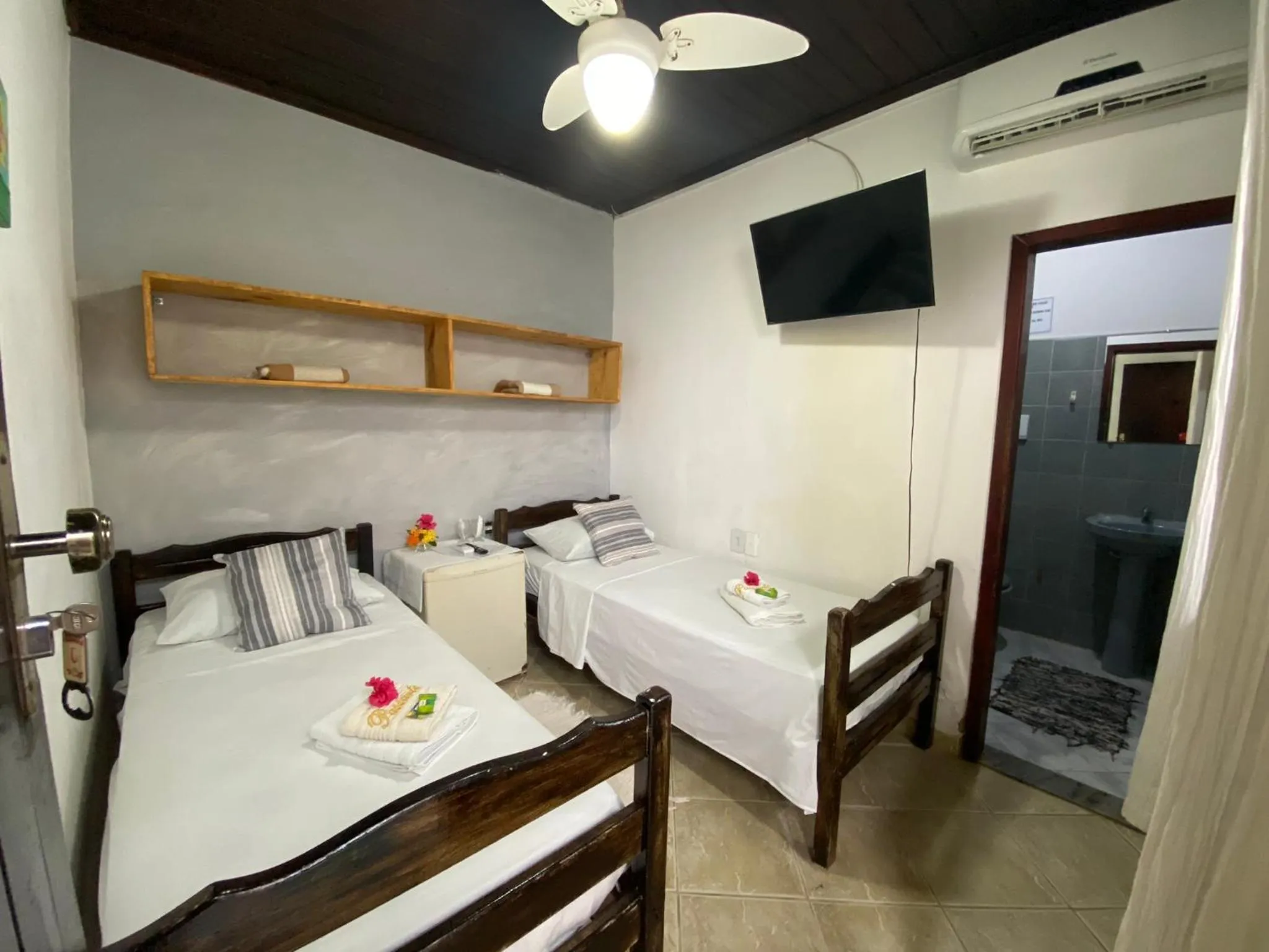 Bed in Pousada E Restaurante Passart