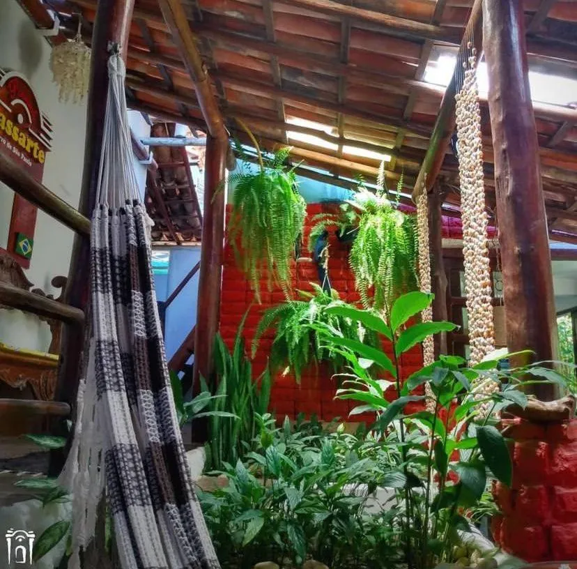 Patio in Pousada E Restaurante Passart