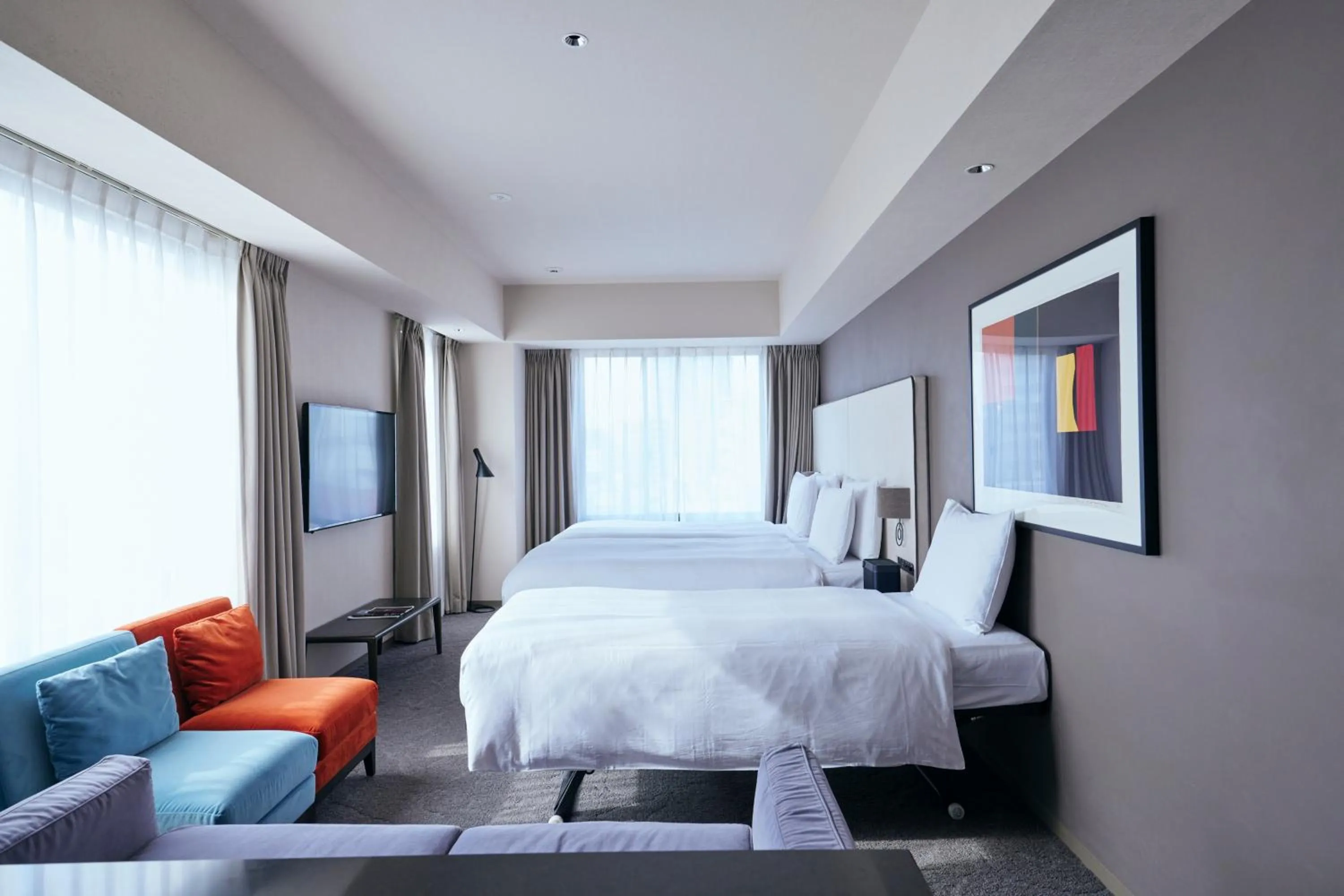 Bed in NOHGA HOTEL UENO TOKYO