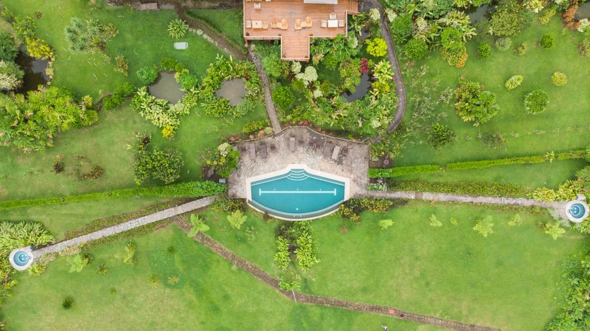 Bird's eye view in Hotel Arenal Lodge