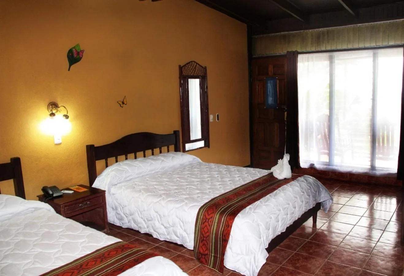 Bed in Hotel Arenal Lodge