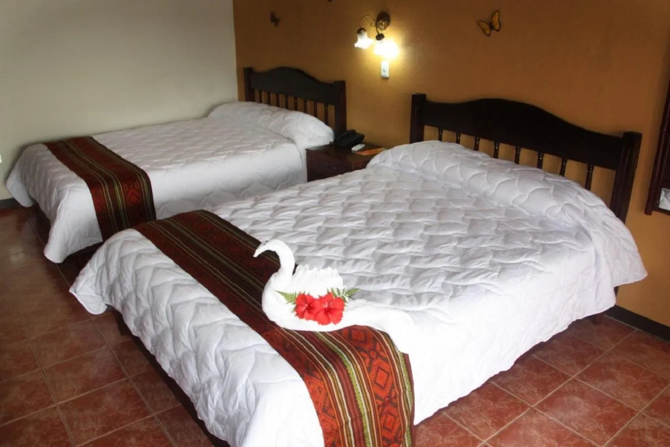 Bed in Hotel Arenal Lodge