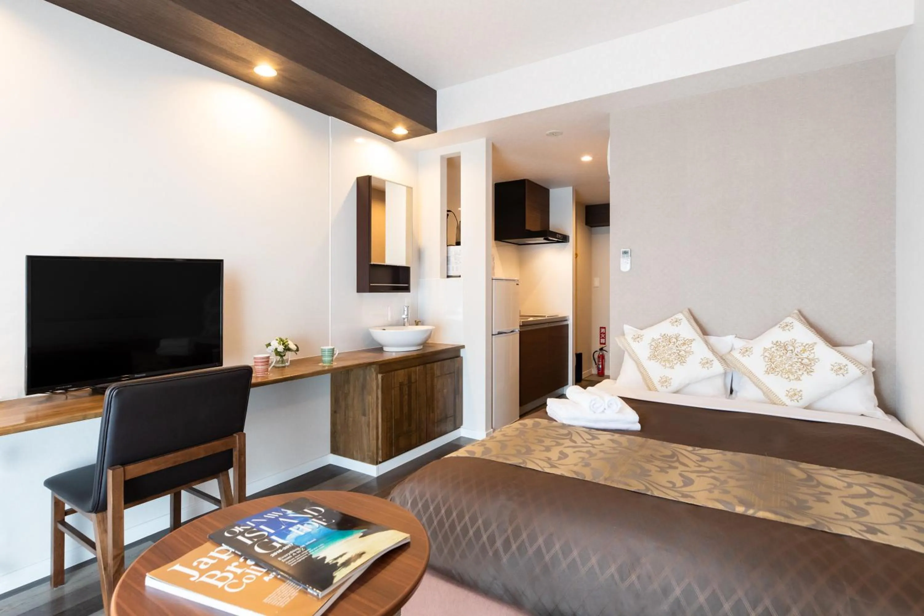 TV/Entertainment Center in Mr. Kinjo in Okinawa North Inter