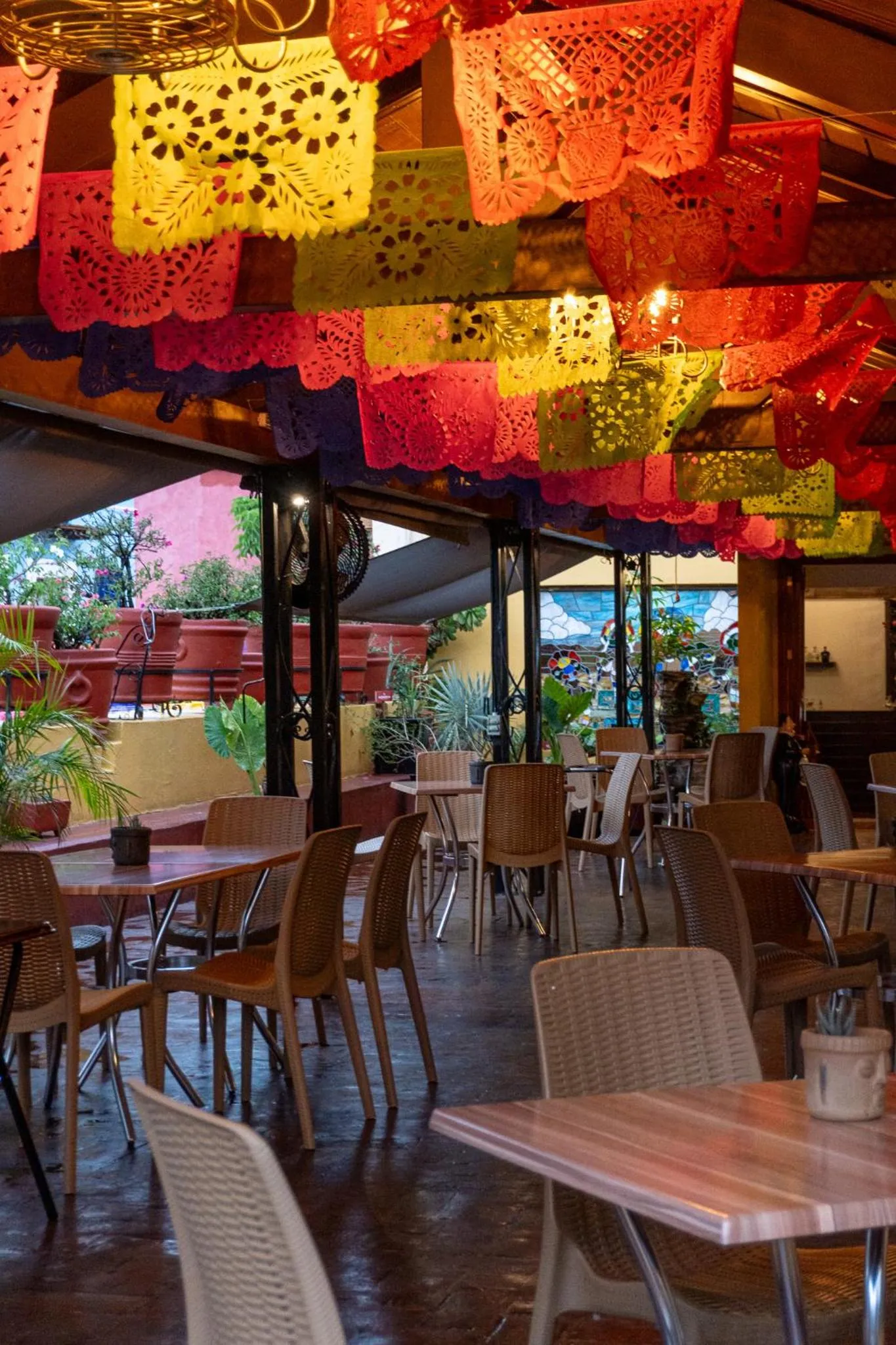 Balcony/Terrace in Hotel Oaxaca Real