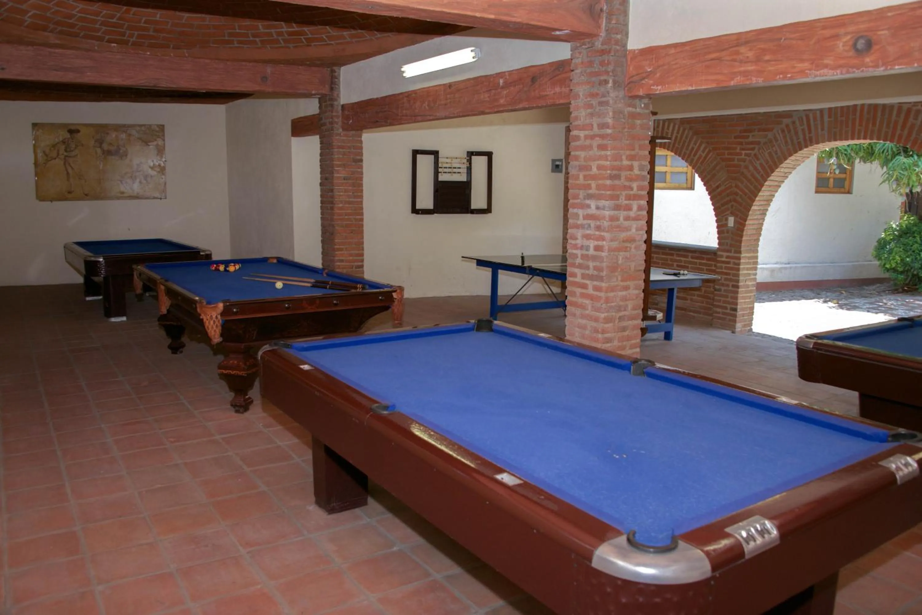 Billiard in Hotel Hacienda Vista Hermosa
