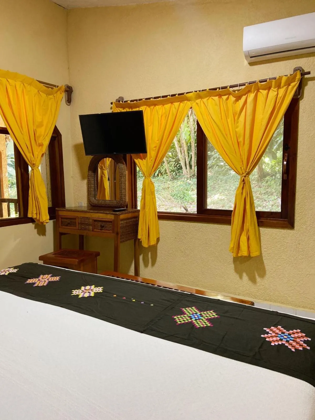 Bed in Hotel Villas Kin Ha