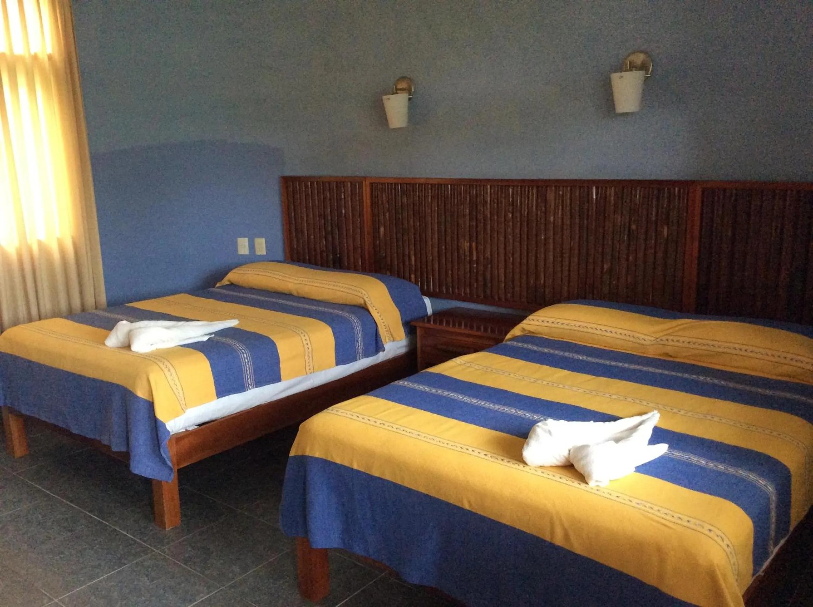 Bed in Hotel Villas Kin Ha