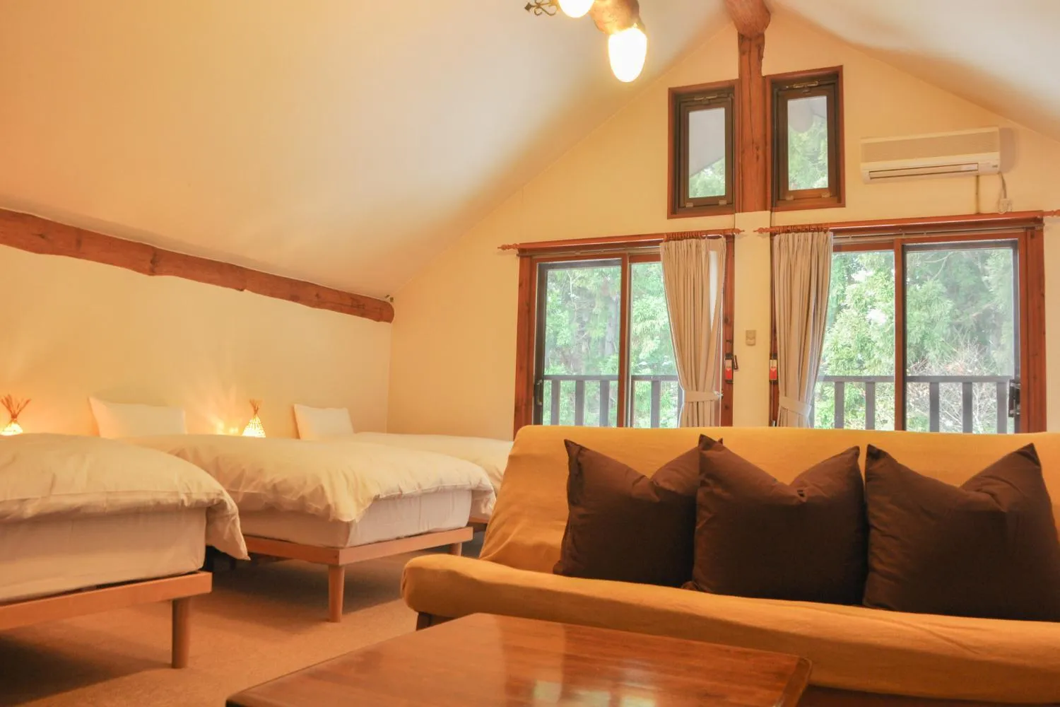 Quadruple Room with Shower in Lodge Denbey