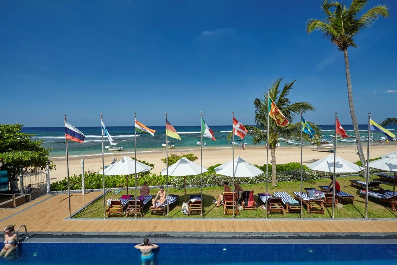 Sea view in Coral Sands Hotel Sea view in Coral Sands Hotel