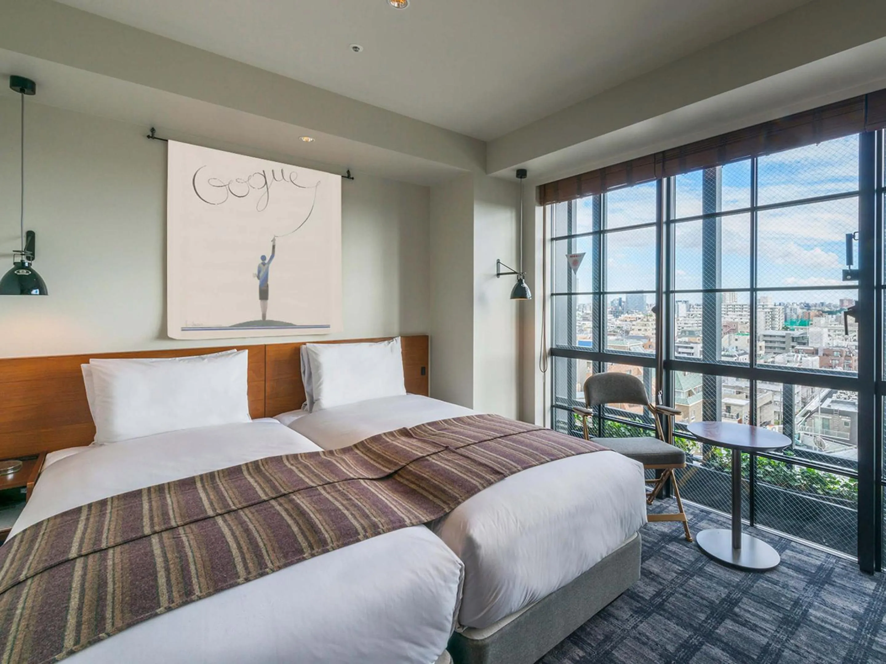 Photo of the whole room, Bed in Ebisuholic Hotel