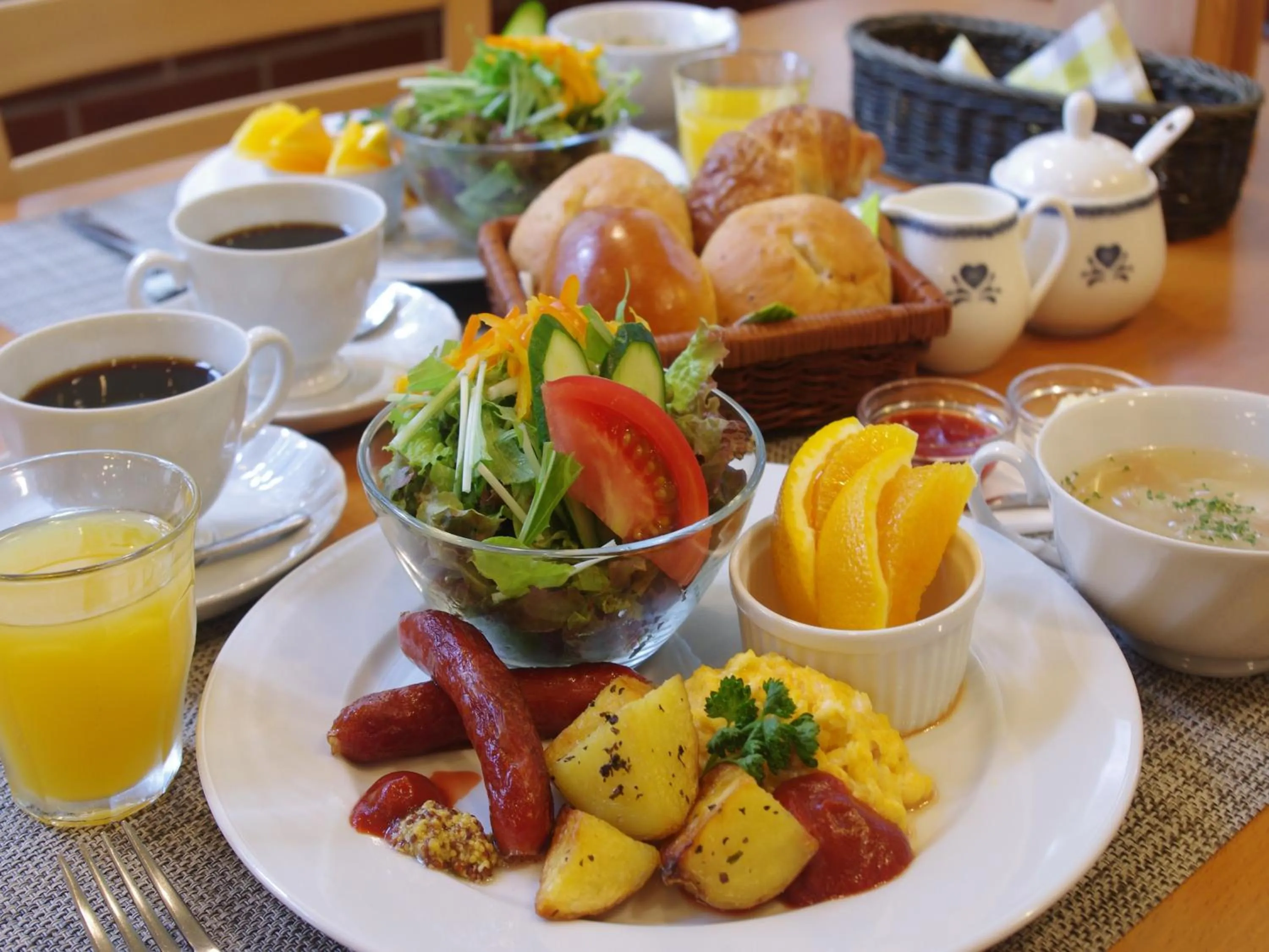 Food close-up in Hakuba Goryu Pension Kurumi