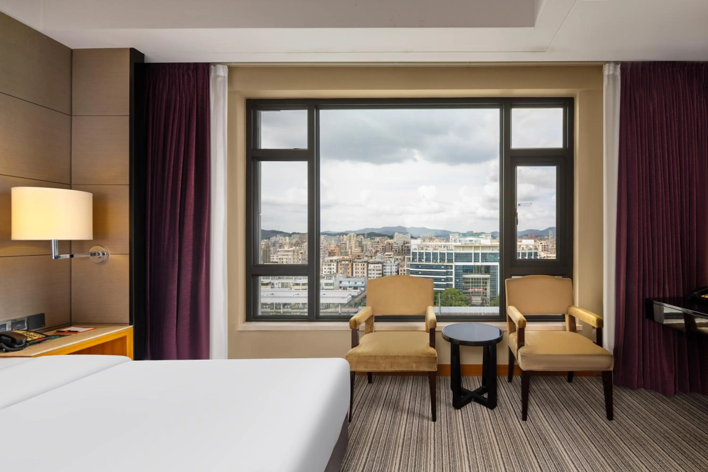 View (from property/room), Bed in Pullman Dongguan Changan