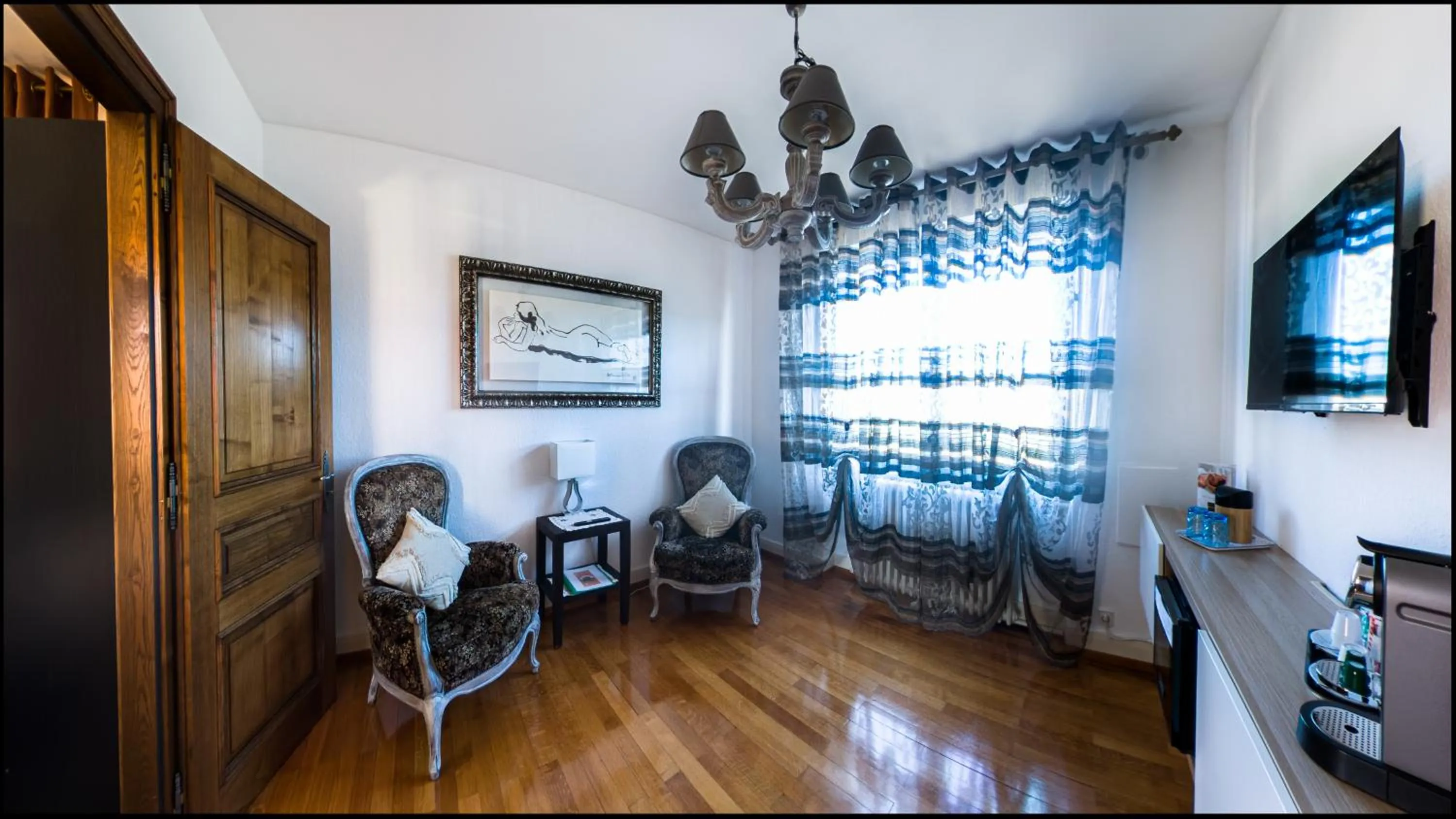 Living room in B&B "Villa Fink"