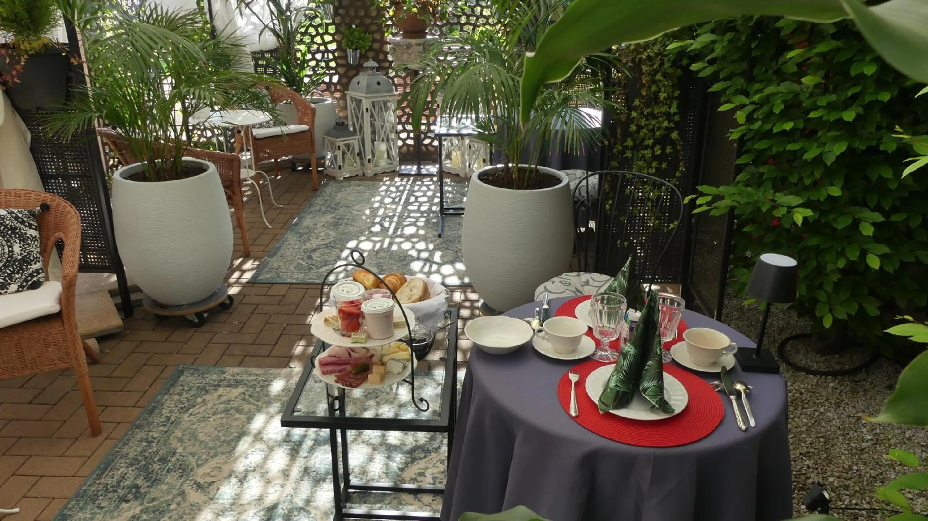 Balcony/Terrace in B&B "Villa Fink"