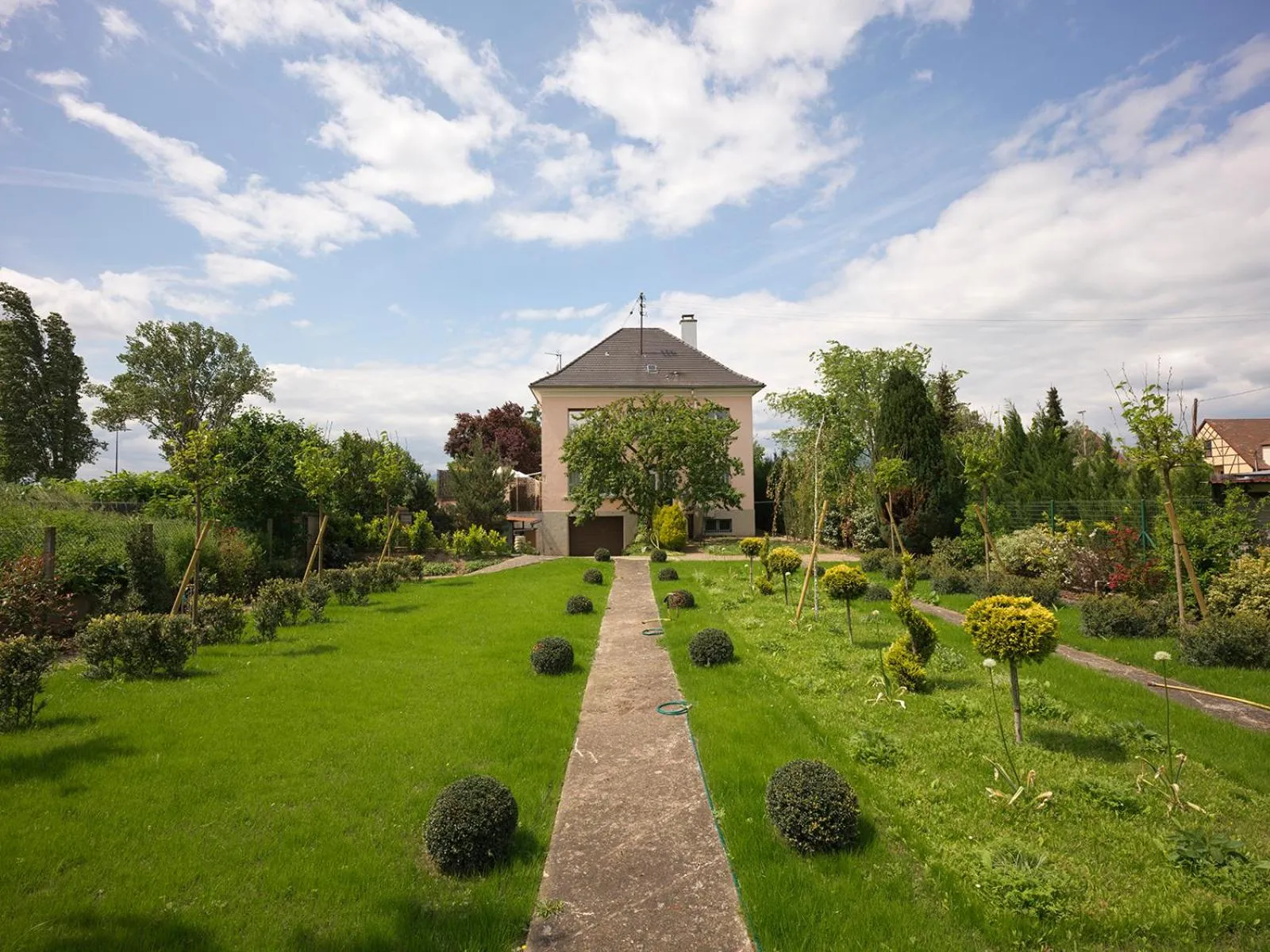 Garden in B&B "Villa Fink"