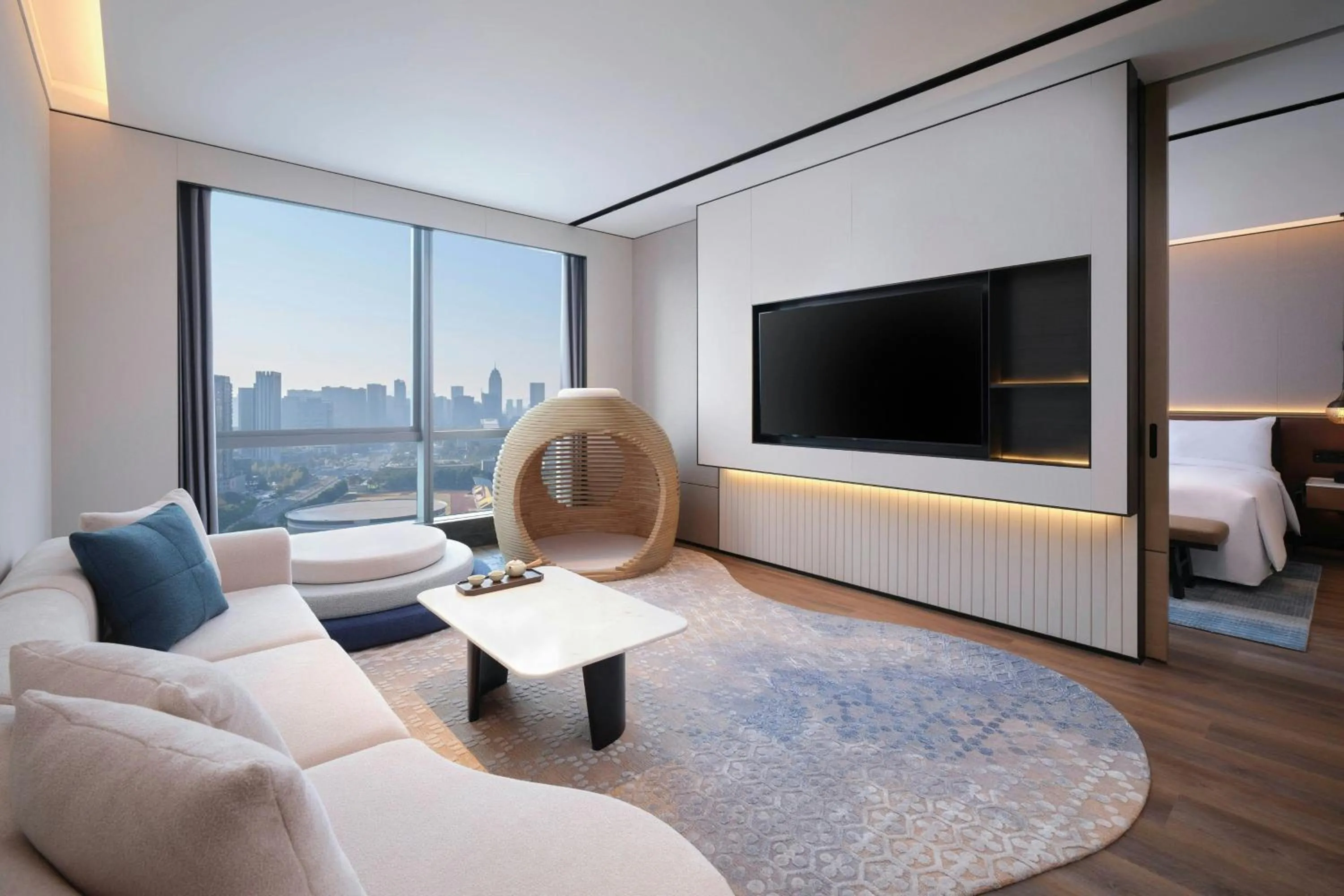 Living room in Sheraton Ningbo Yinzhou