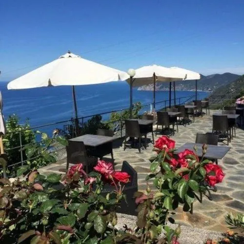 Patio in Albergo Luna di Marzo