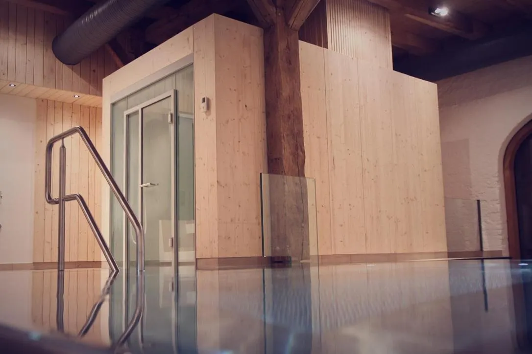 Steam room in Romantik Hotel Zum Klosterbräu