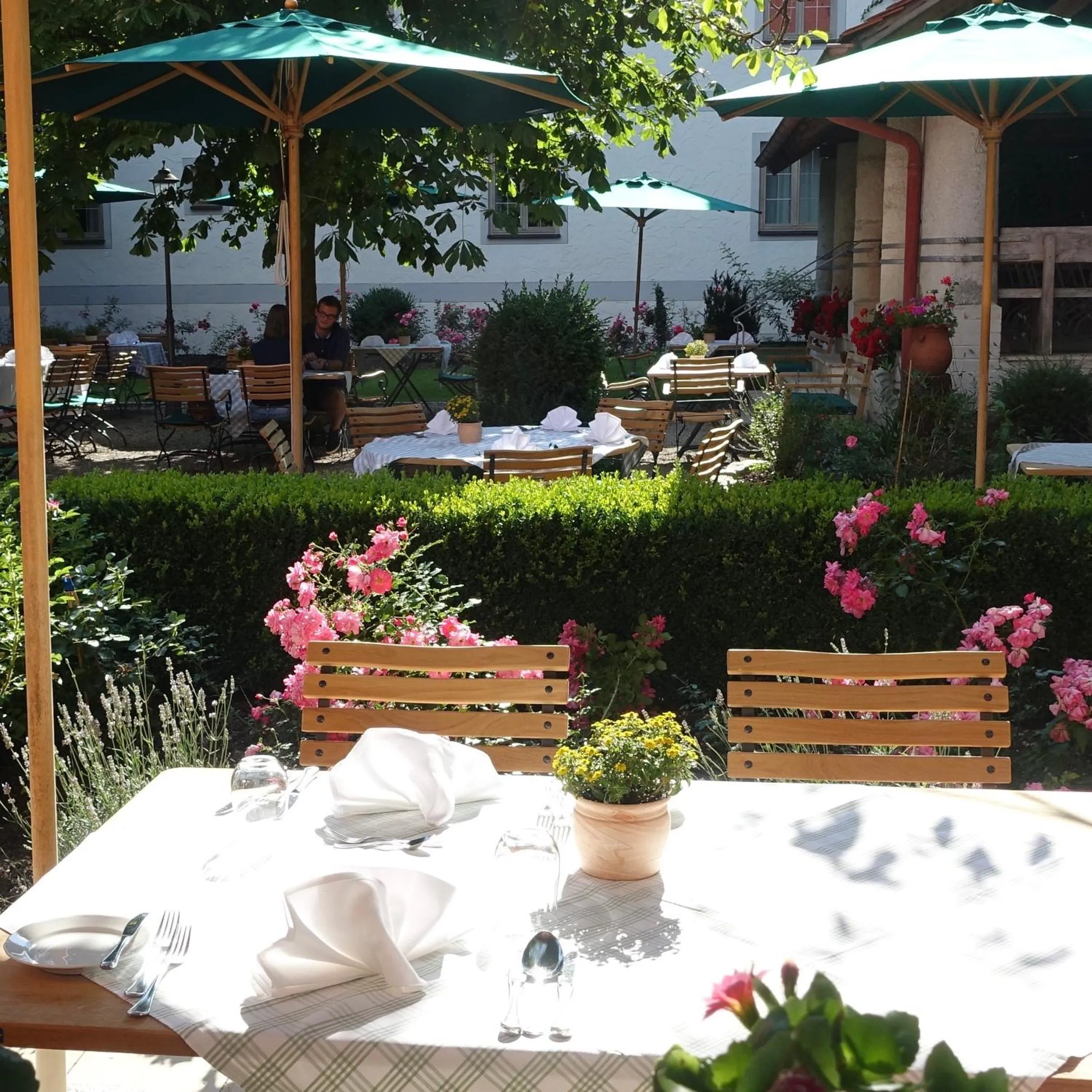 Restaurant/places to eat in Romantik Hotel Zum Klosterbräu