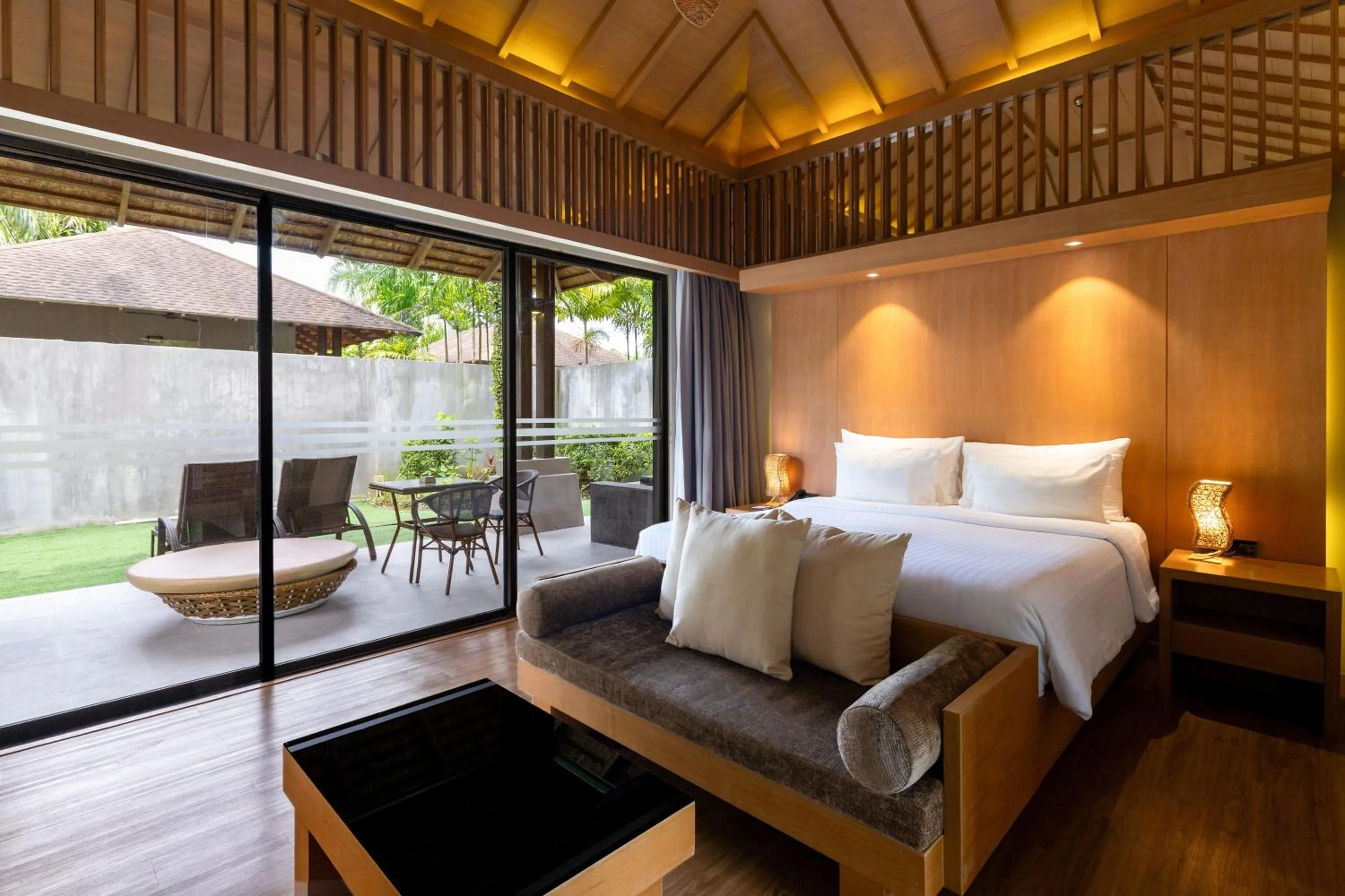 Photo of the whole room, Bed in ananea Beyond Khaolak
