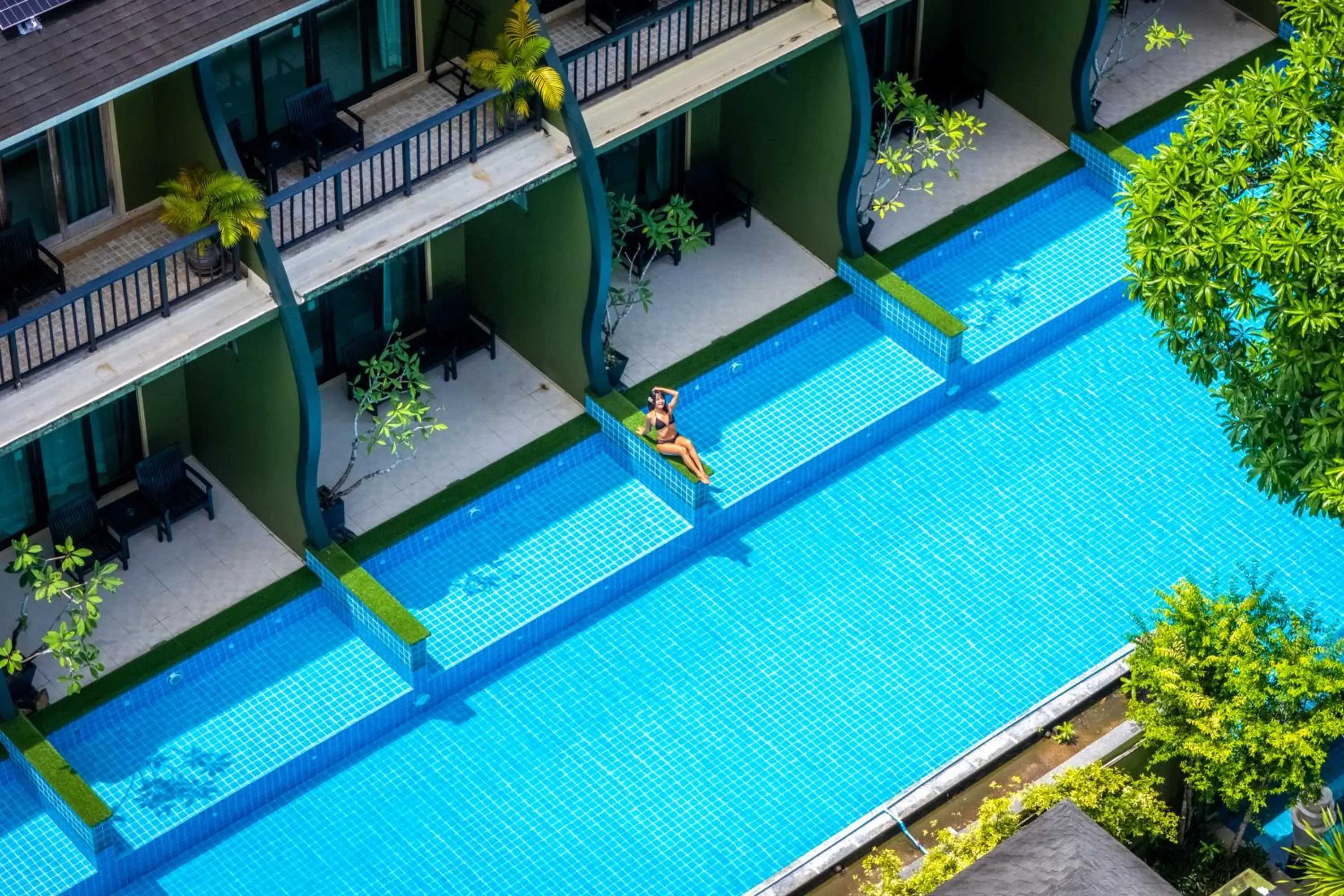Pool view in Mercure Koh Chang Hideaway Pool view in Mercure Koh Chang Hideaway