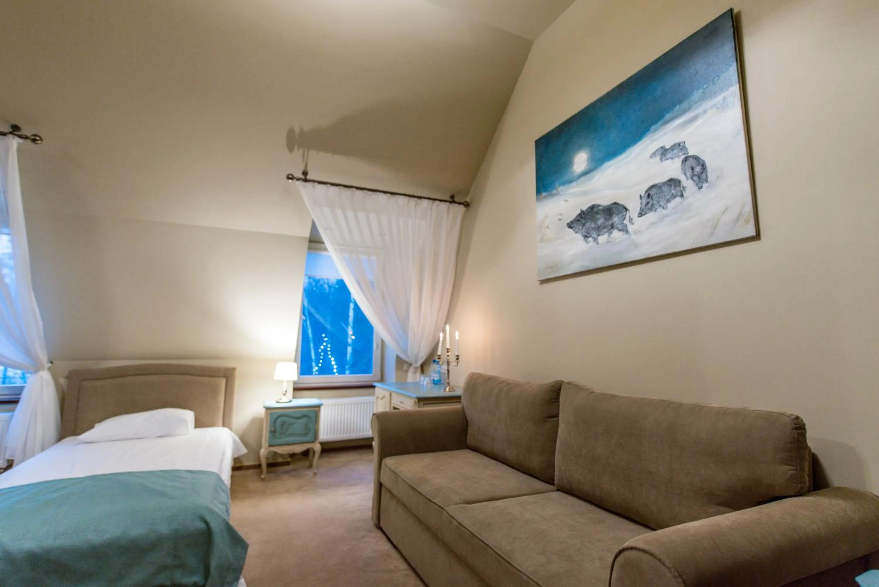 Photo of the whole room, Bed in Hotel Lipowy Most