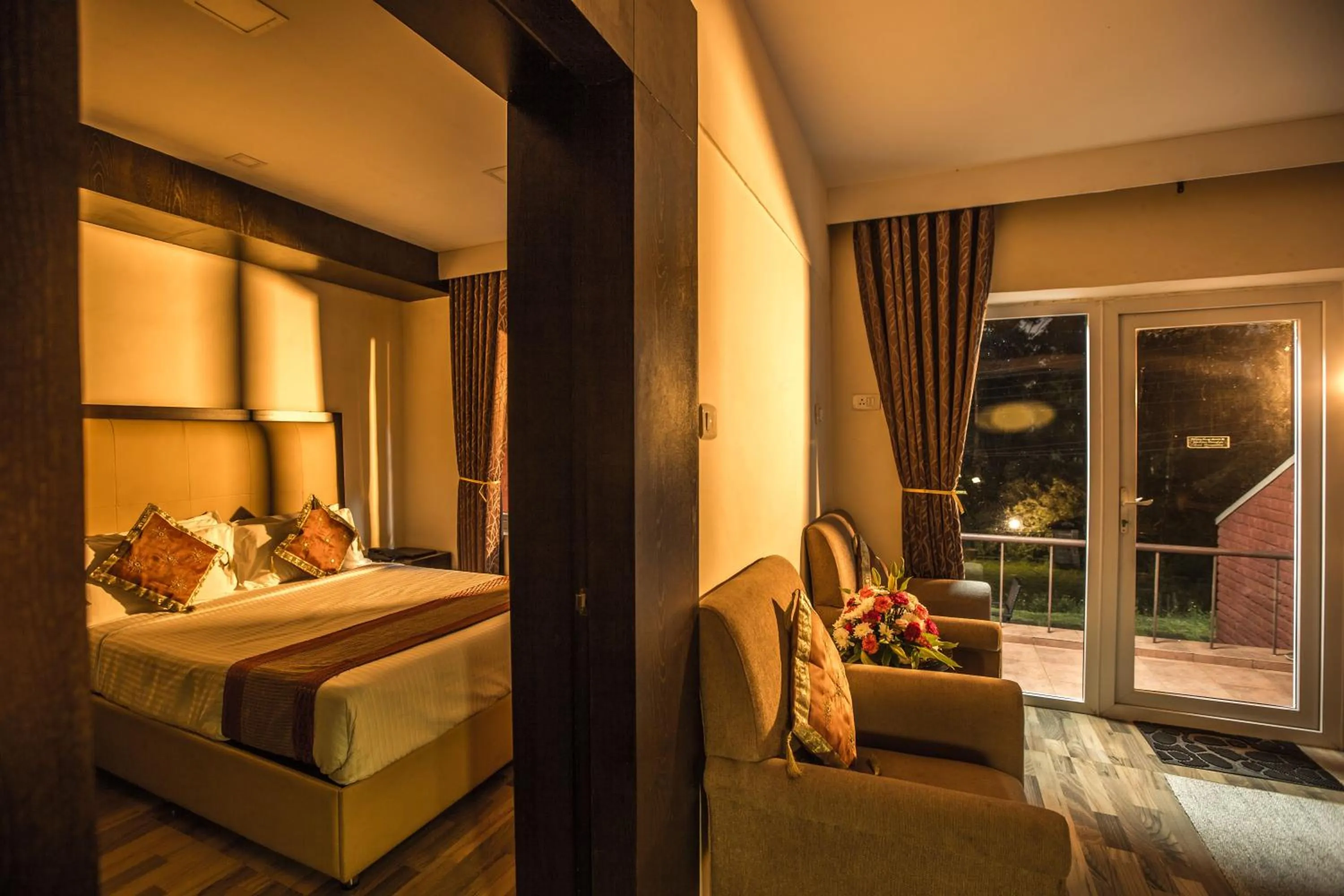 Bed in Hotel Lakeview