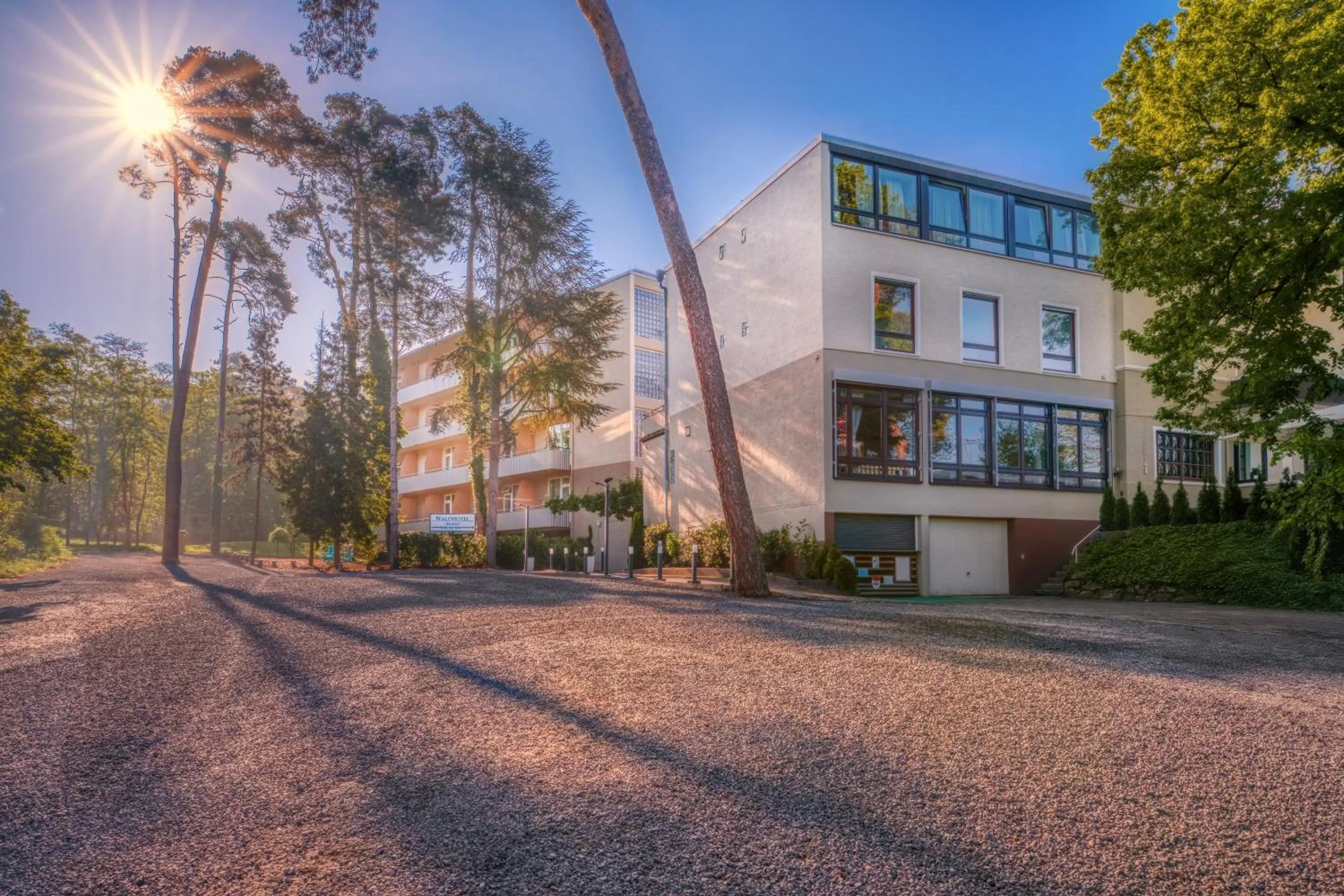 Property building in Waldhotel