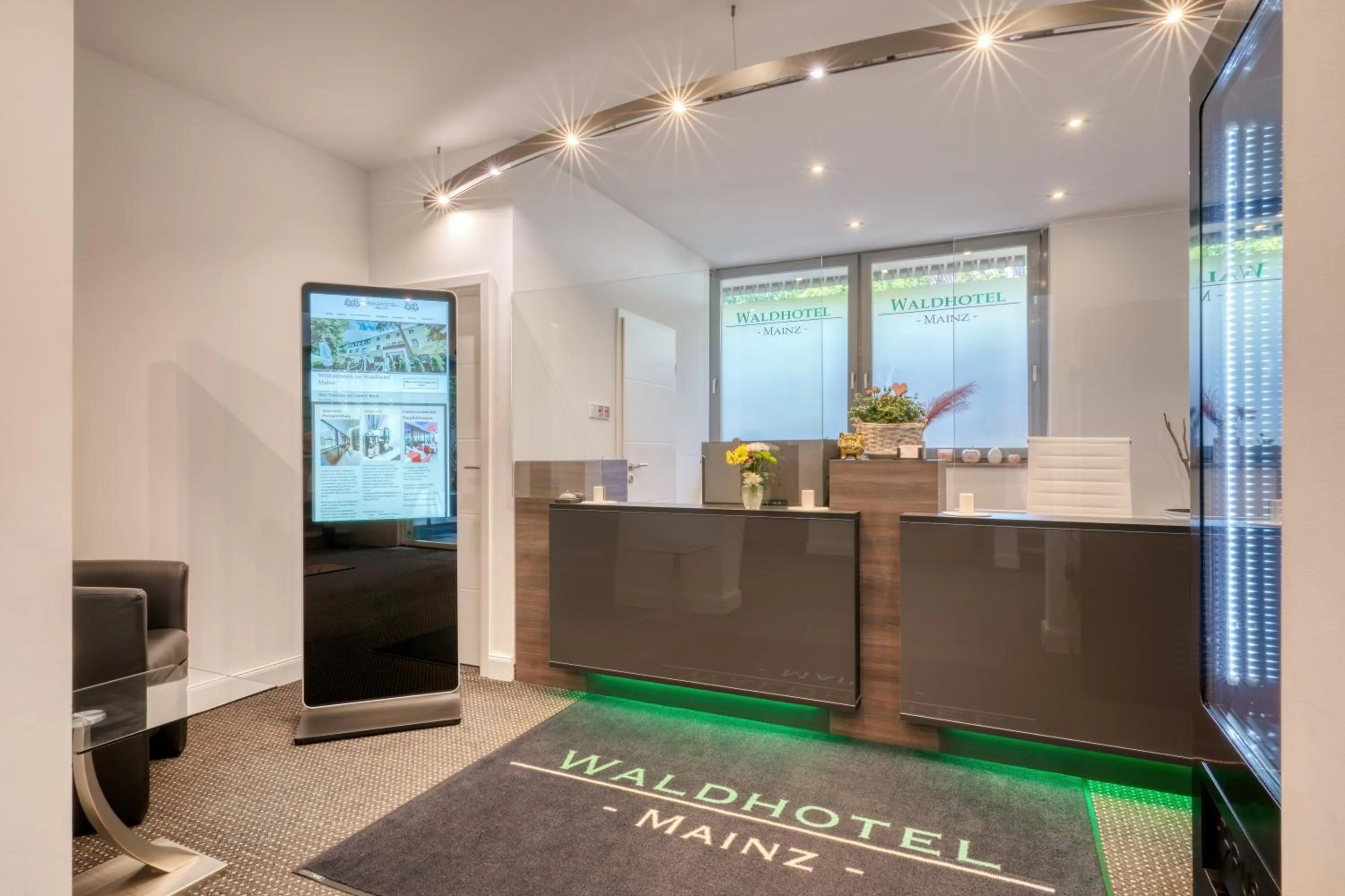 Lobby or reception in Waldhotel