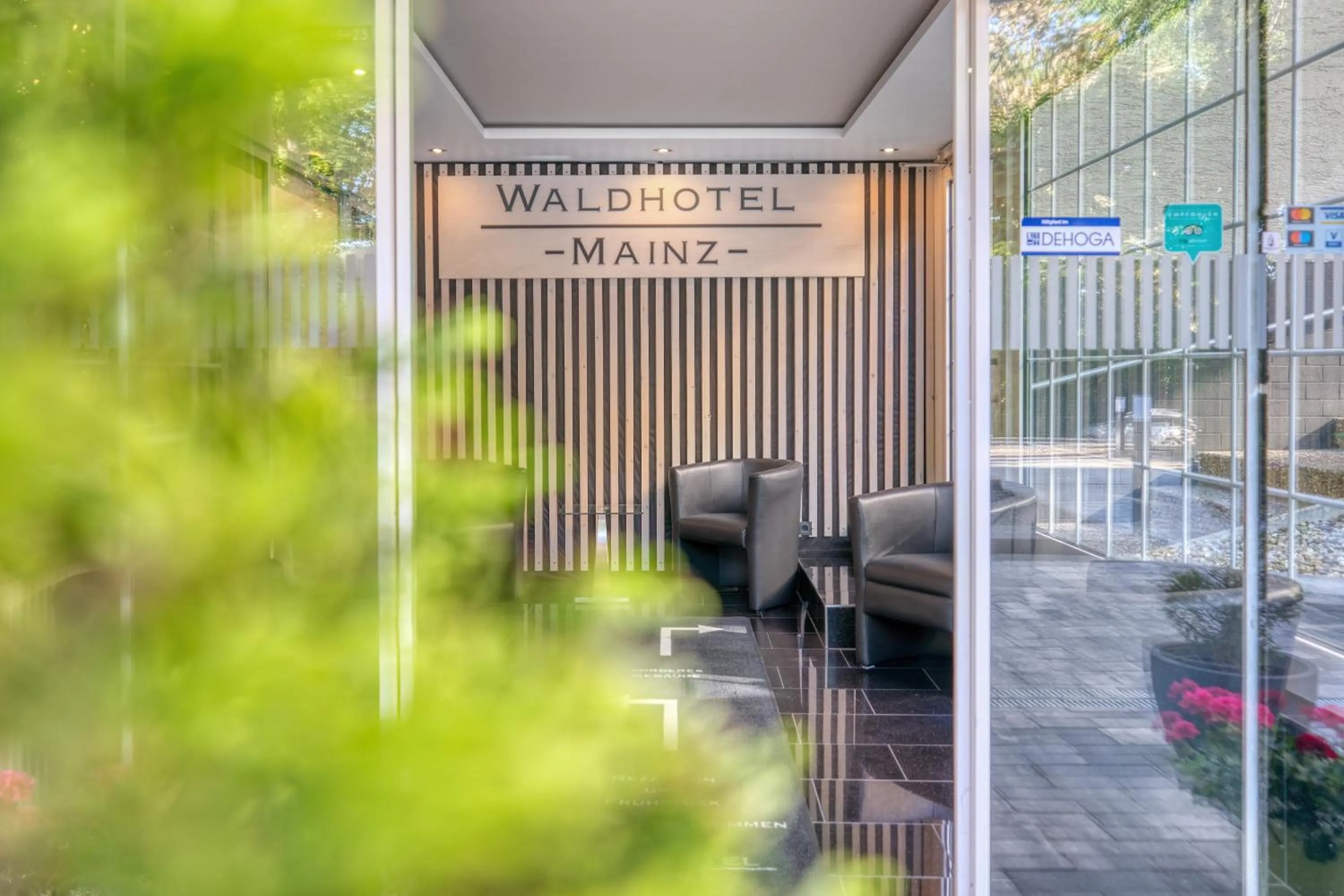 Seating area in Waldhotel