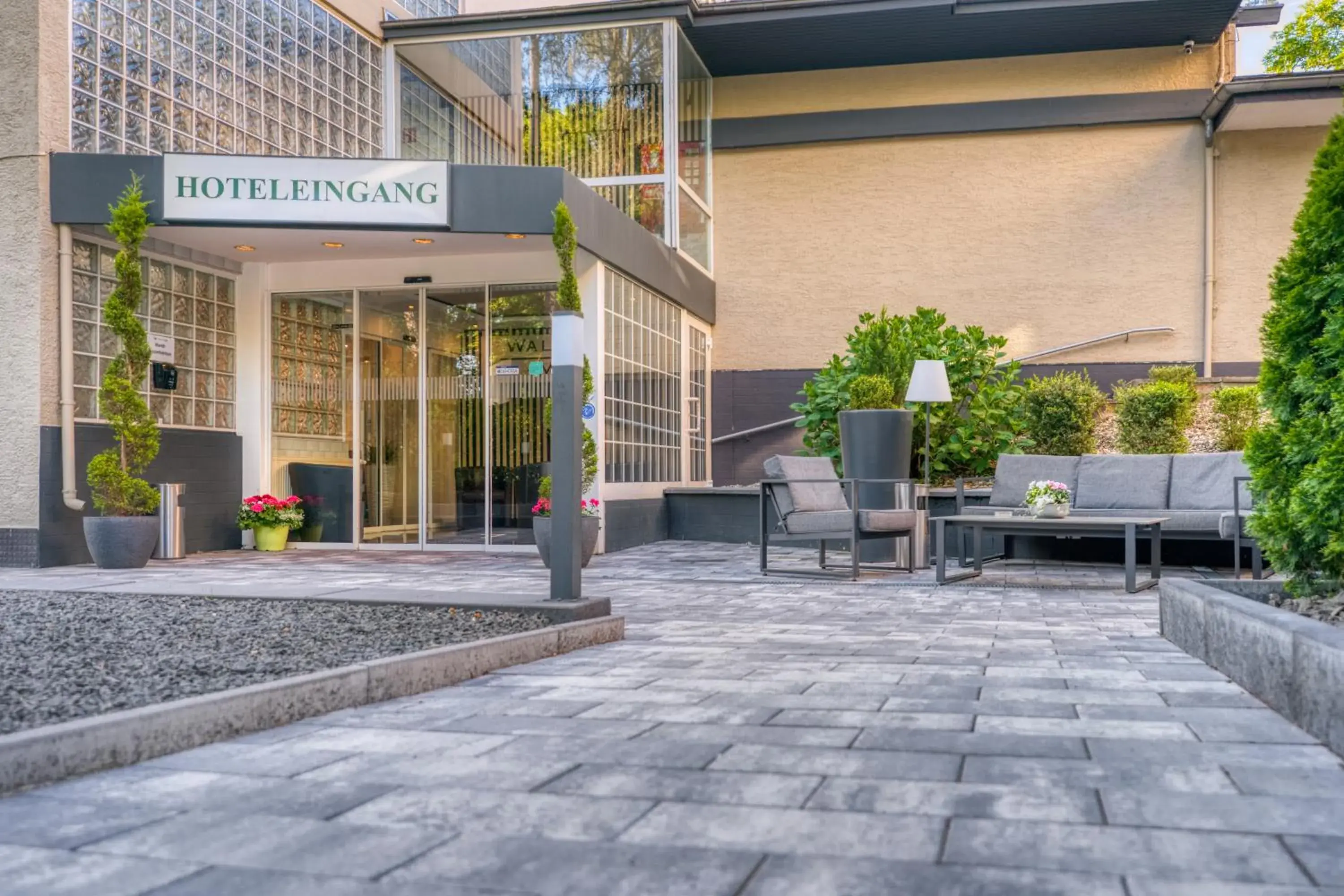 Property building in Waldhotel Property building in Waldhotel