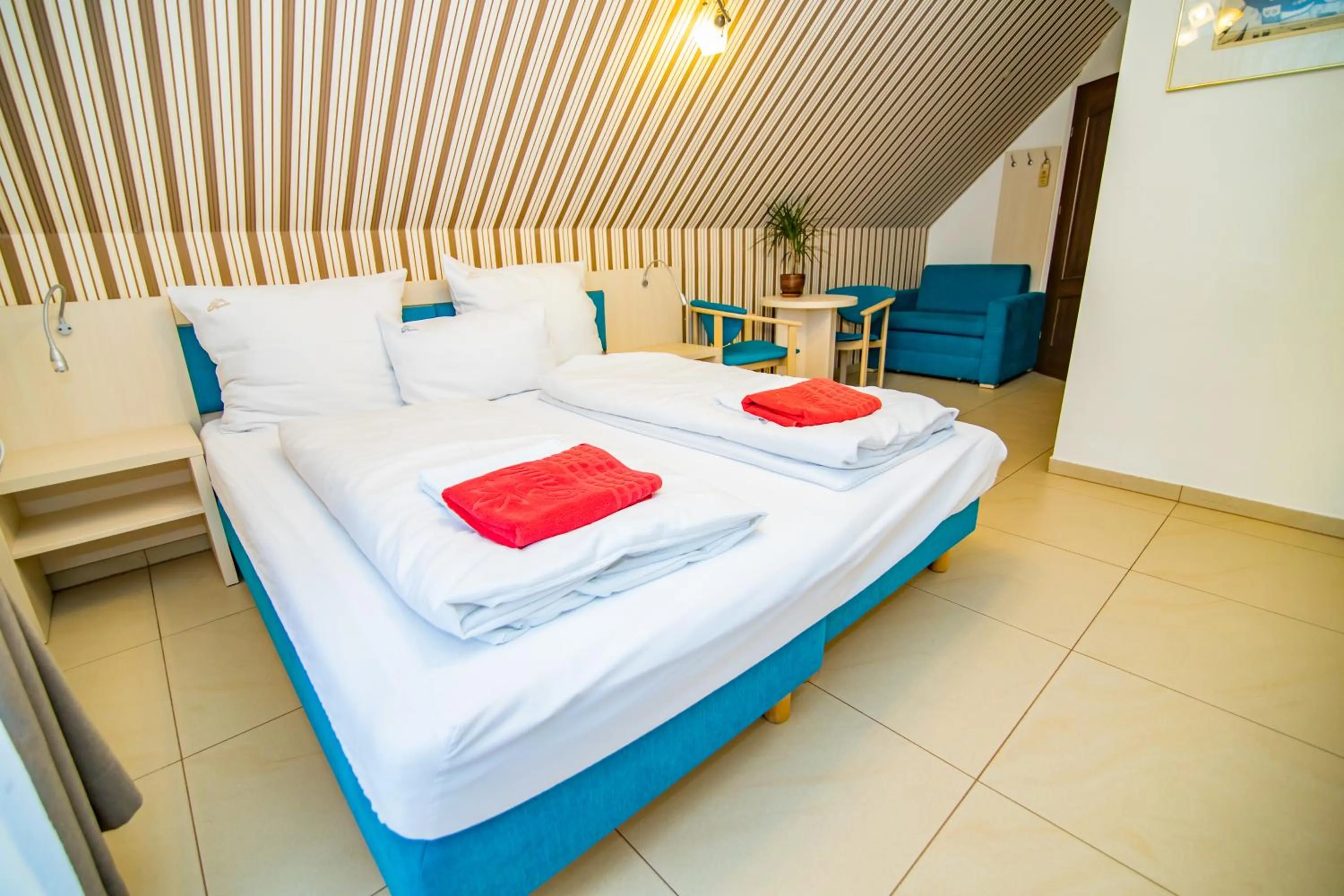 Bed in Paula Wellness & SPA